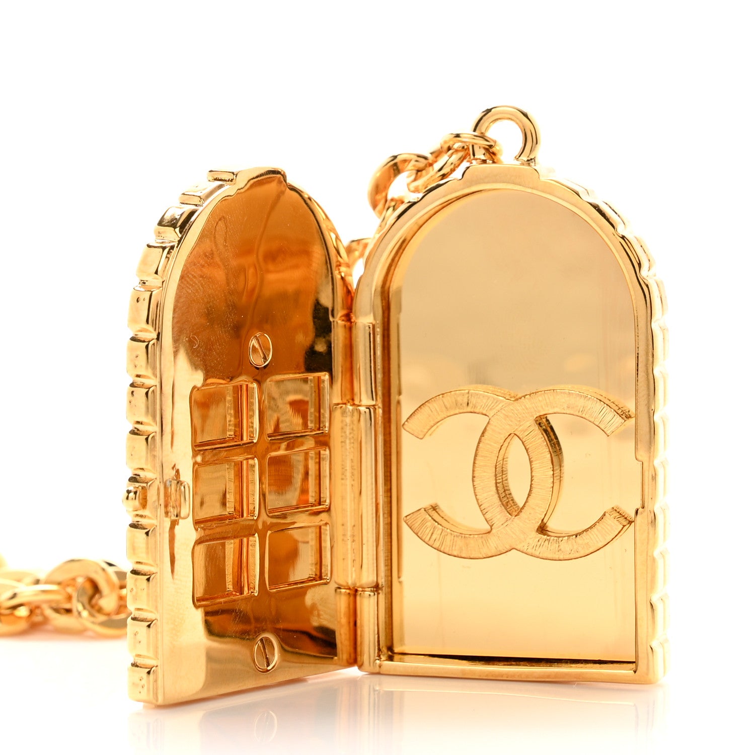 Chanel Metal 31 Rue Cambon Door Belt Gold 3 of 5