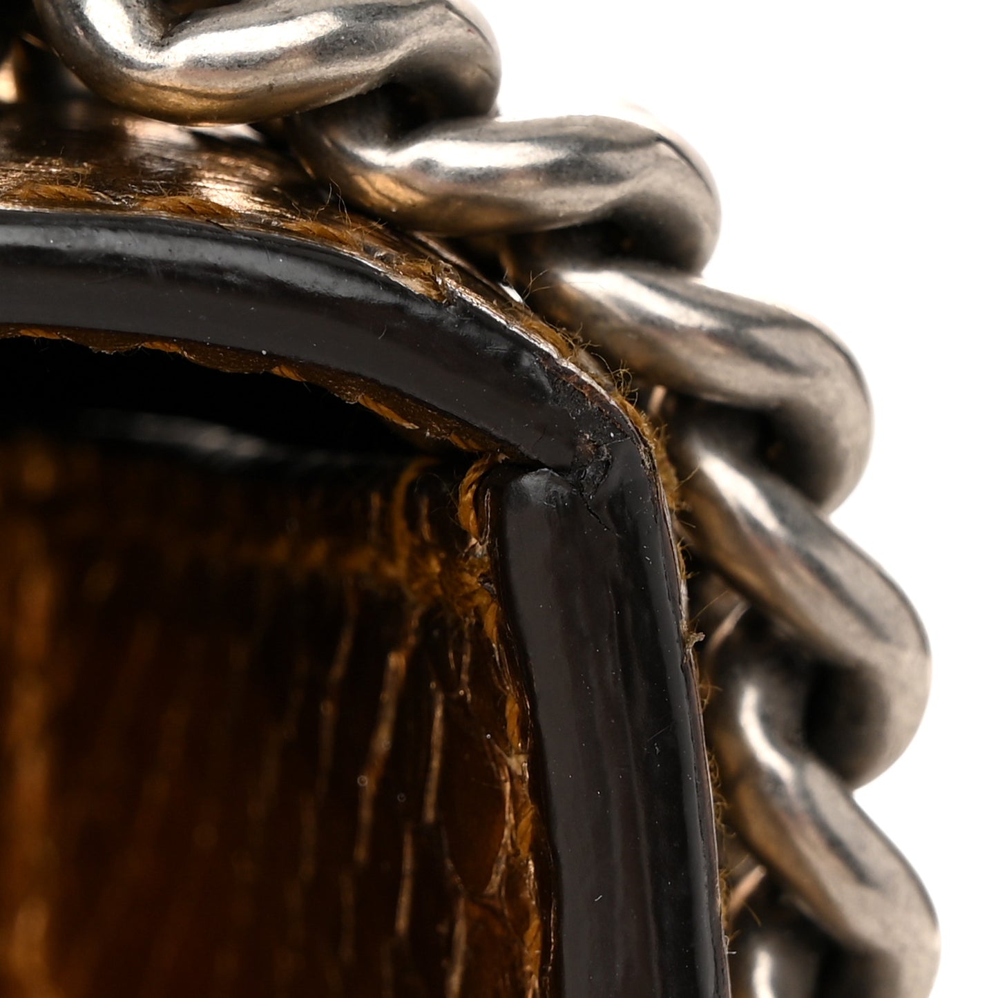 Snakeskin Mini Dionysus Shoulder Bag Gold