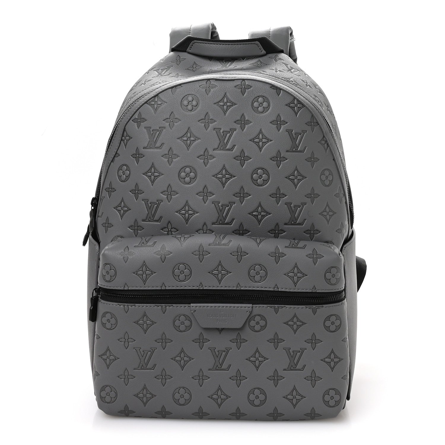 louis vuitton backpack black and gray Louis Vuitton Calfskin Monogram Shadow Discovery Backpack Anthracite Gray 1787051 – FASHIONPHILE