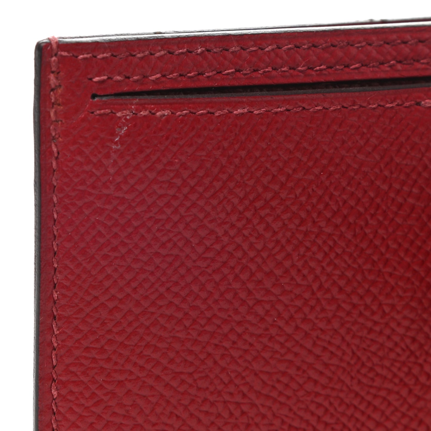 Epsom Bearn Compact Wallet Rouge Grenat