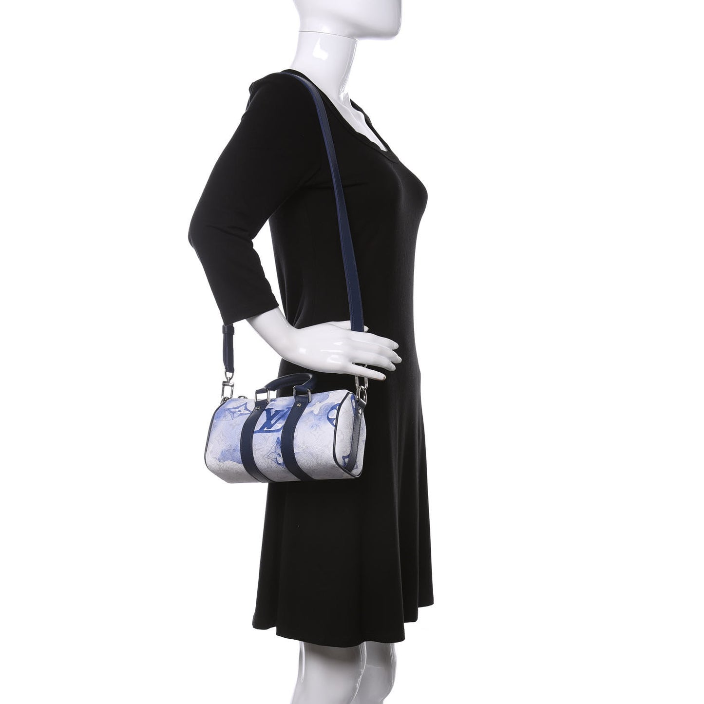 Monogram Watercolor Keepall XS Blue