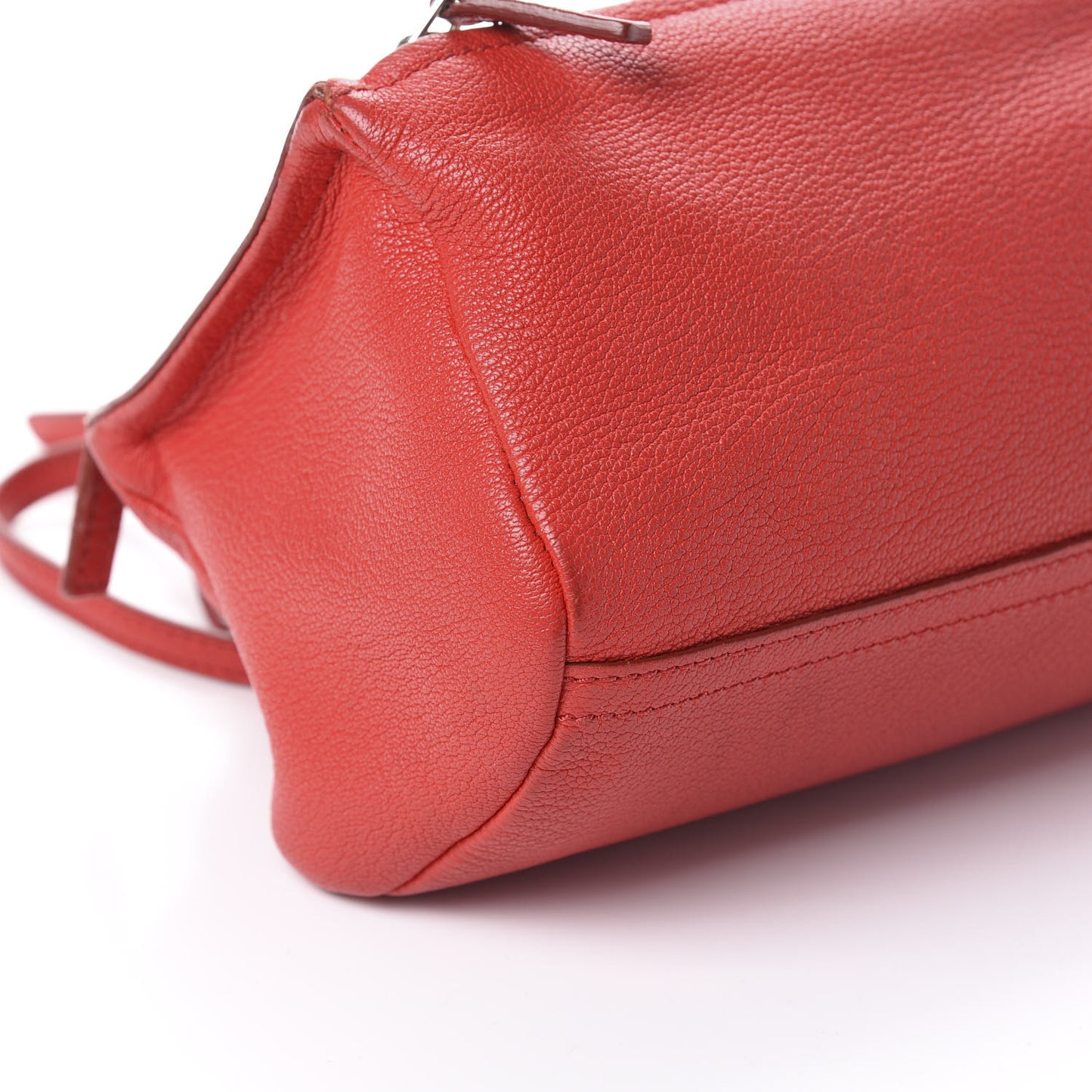 Sugar Goatskin Mini Pandora Red