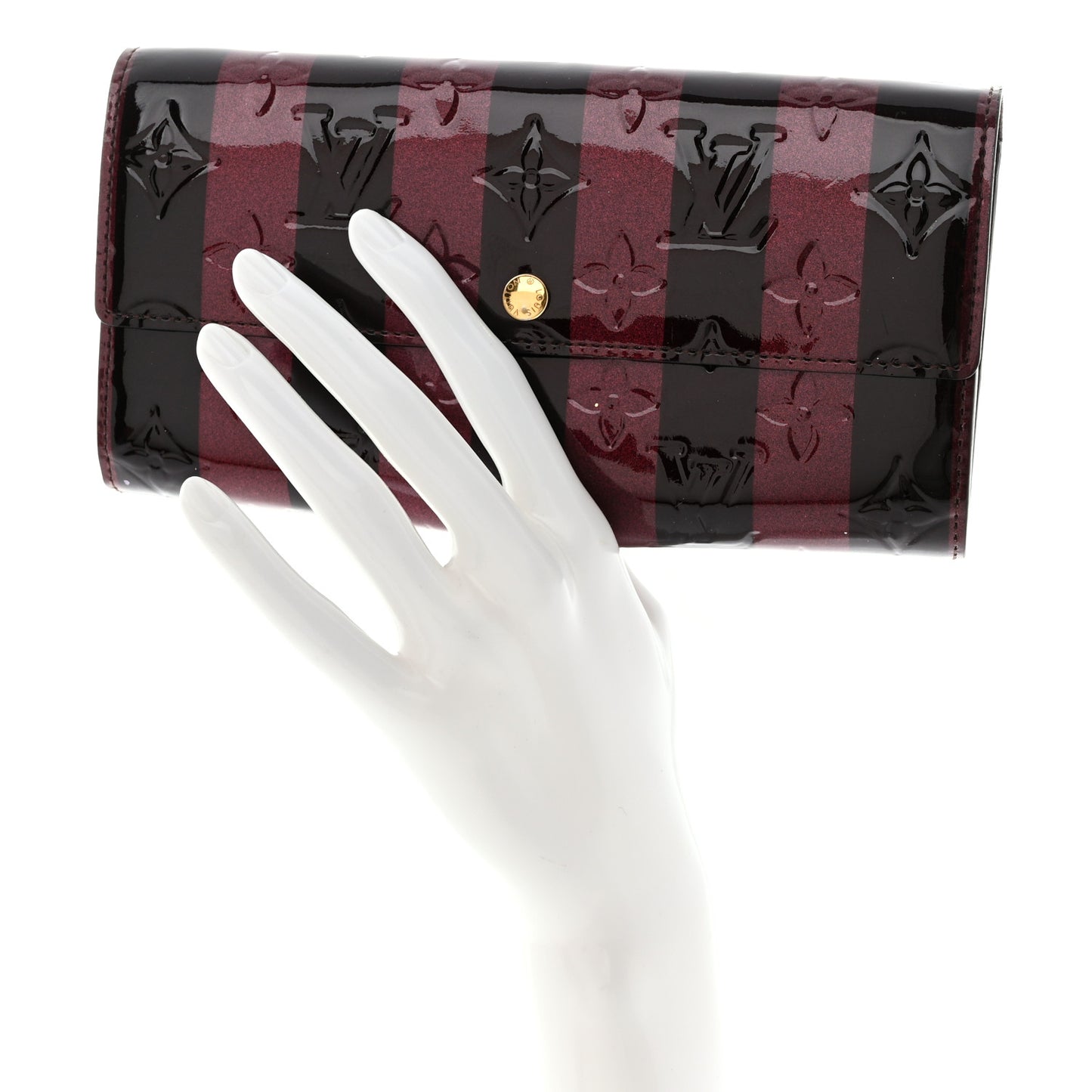 Vernis Rayures Sarah Wallet Amarante