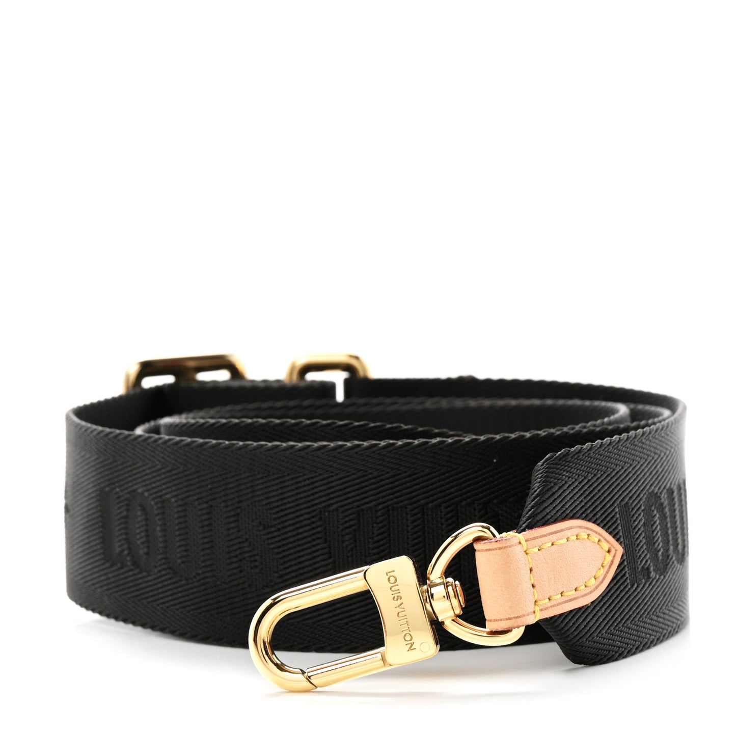 Monogram Multi Pochette Accessories Bandouliere Shoulder Strap Black