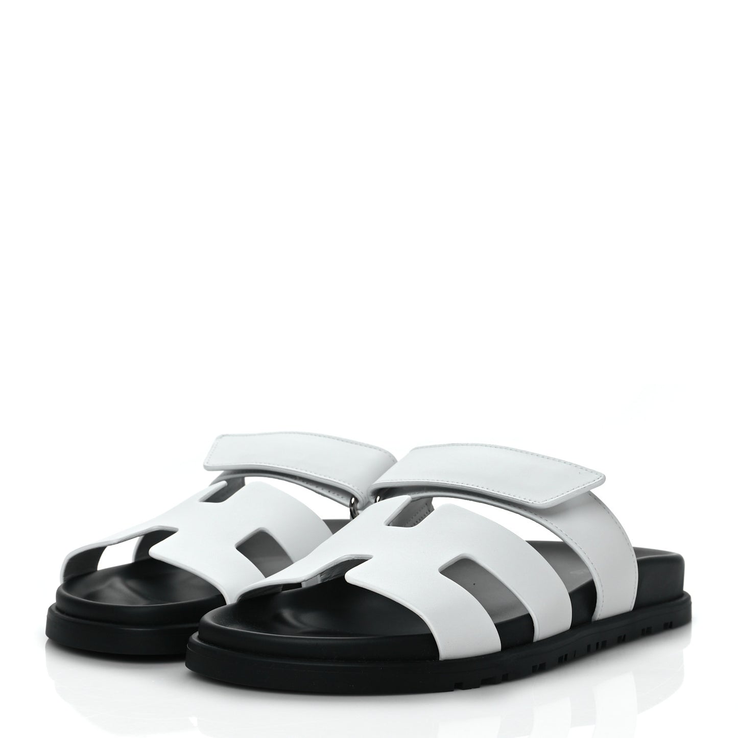 Calfskin Womens Chypre Sandals 37.5 White
