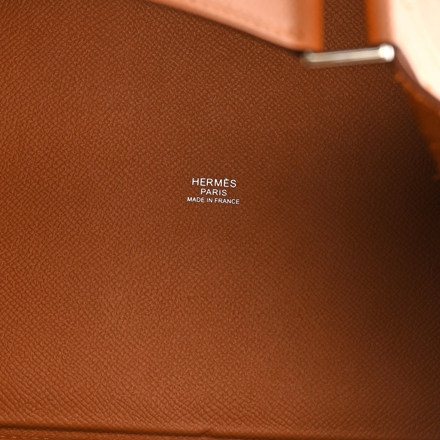 Epsom Tressage De Cuir Picotin Lock 22 MM Gold Bleu Du Nord Rouge H