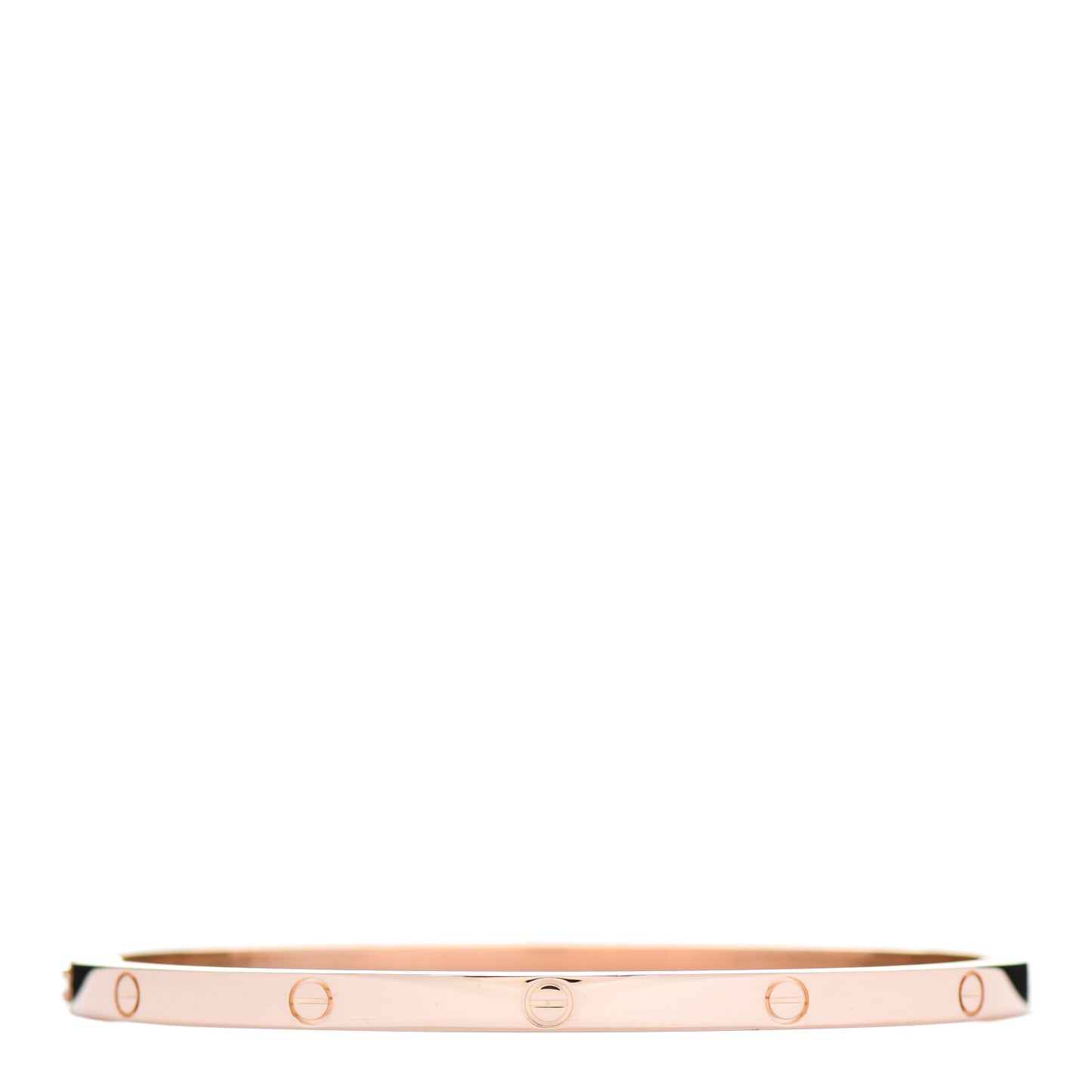 18K Pink Gold Small LOVE Bracelet 17