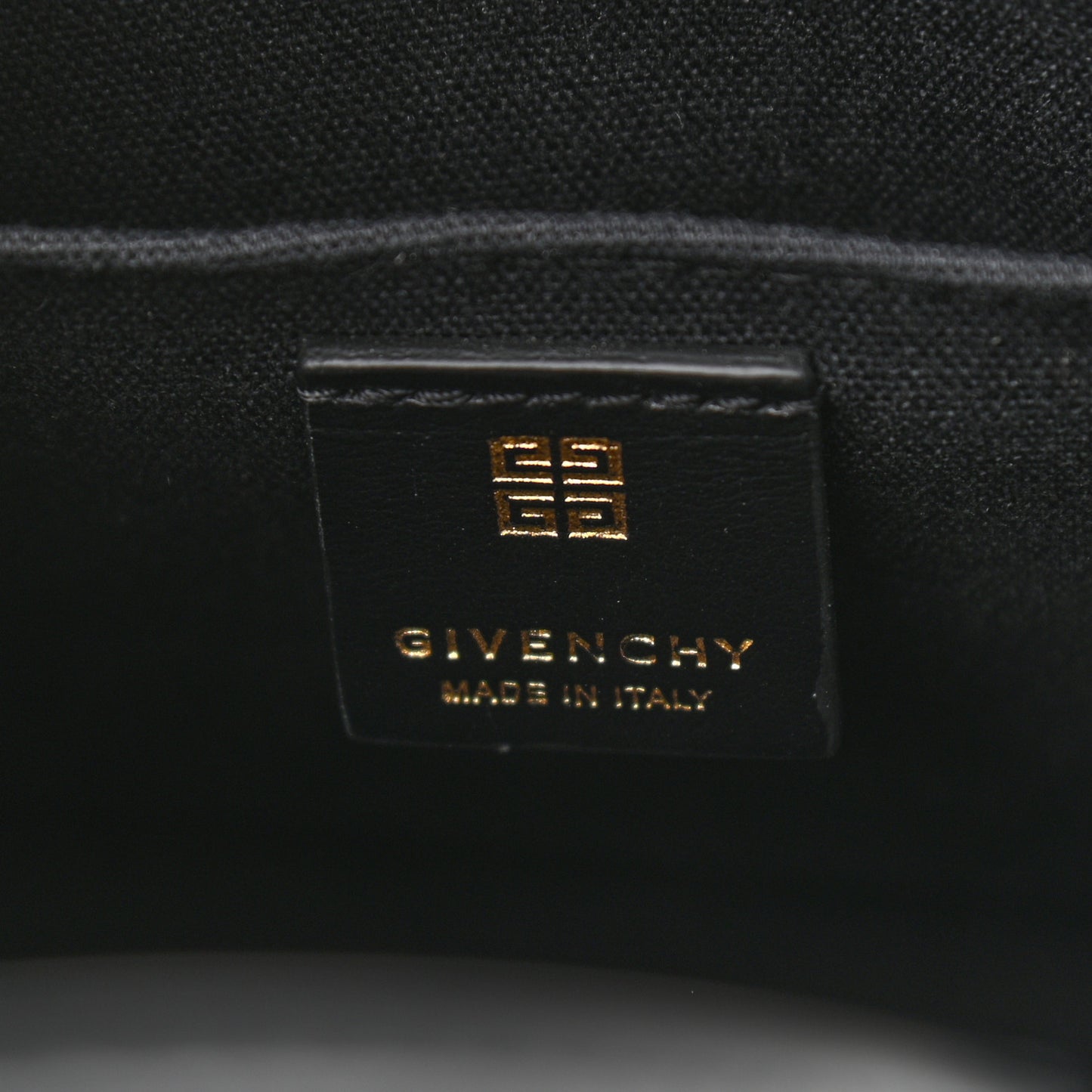 Canvas Mini Bond Shopper 4G Tote Black
