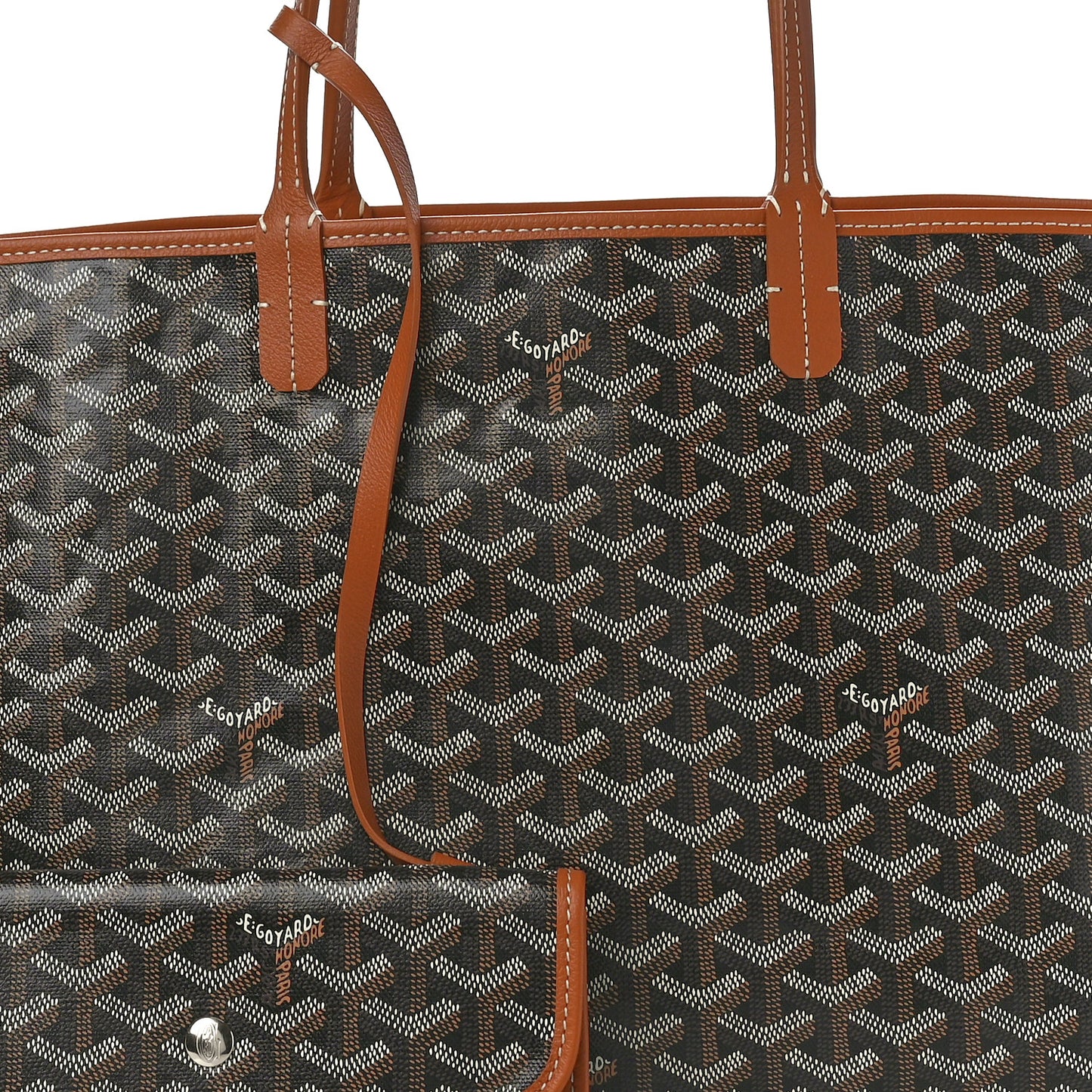 Goyardine Saint Louis PM Black Gold