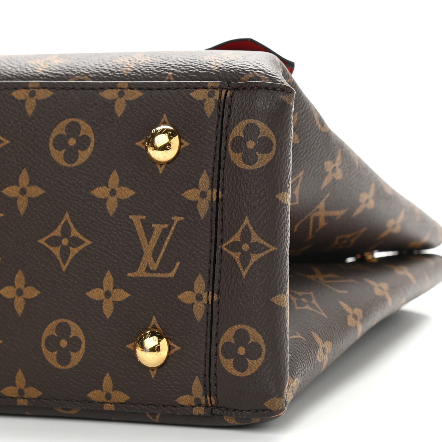 Monogram Flower Tote Coquelicot