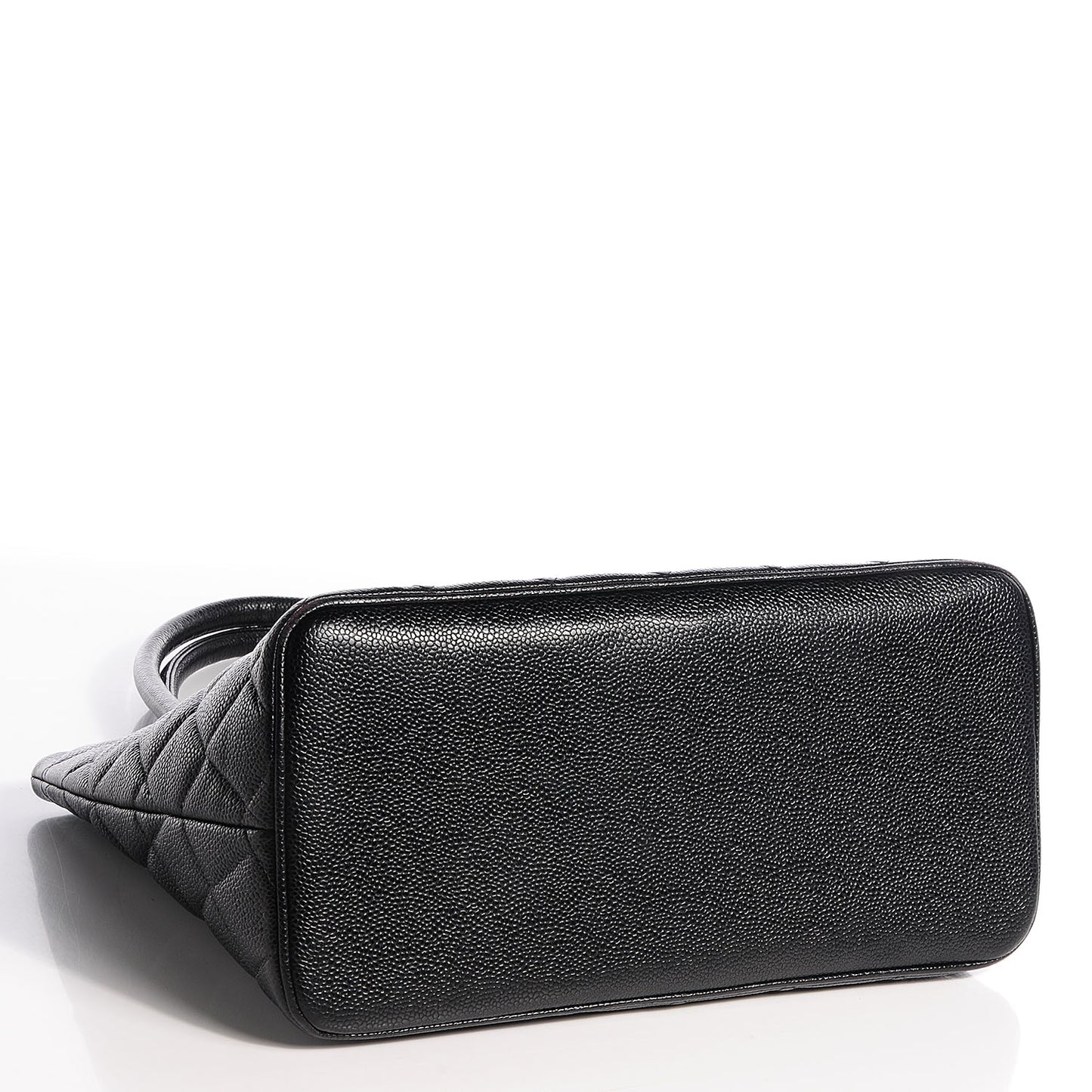 Caviar Medallion Tote Black