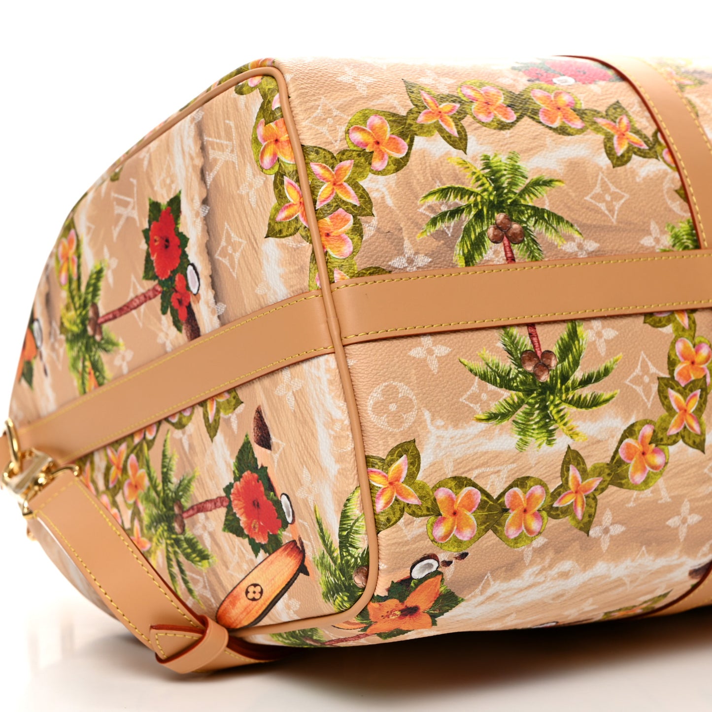 Monogram Surfin' Keepall Bandouliere 50 Sand