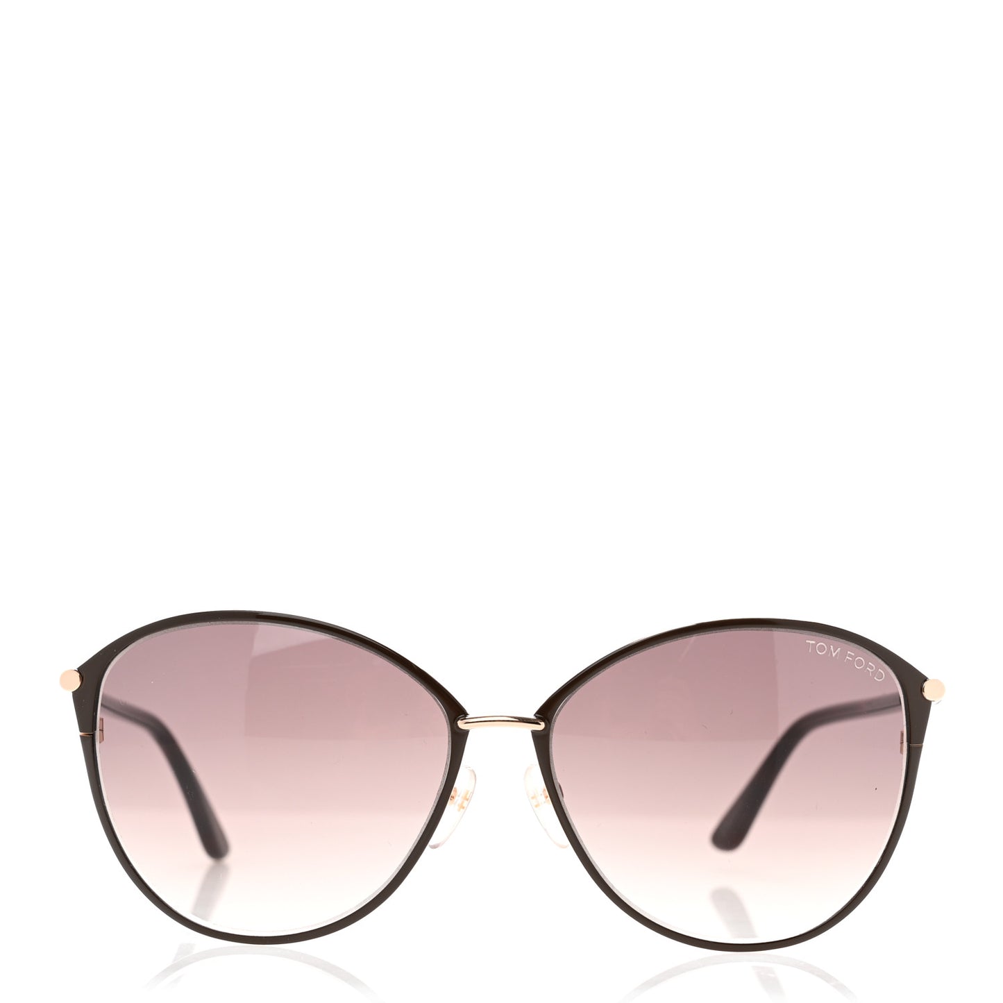 Penelope Vintage Round Sunglasses TF320 Brown