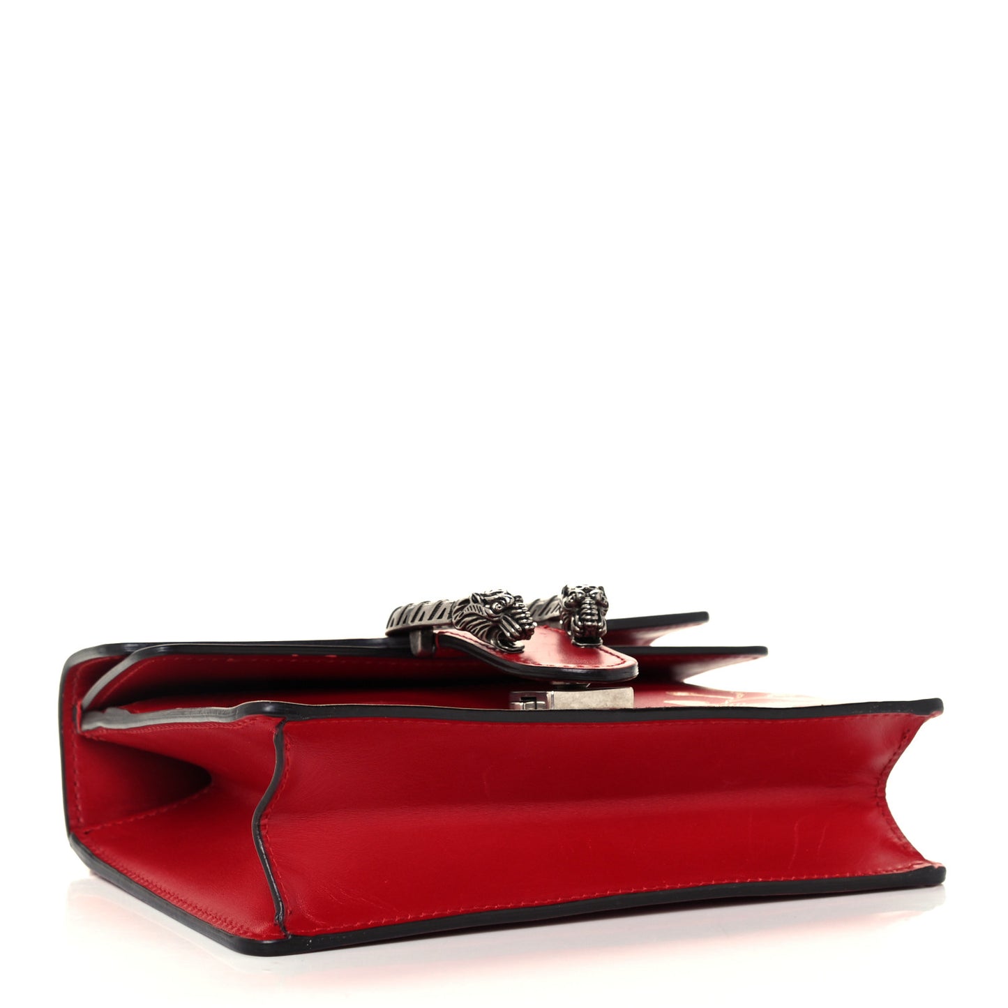 Calfskin Chinese New Year Mini Dionysus Shoulder Bag Hibiscus Red