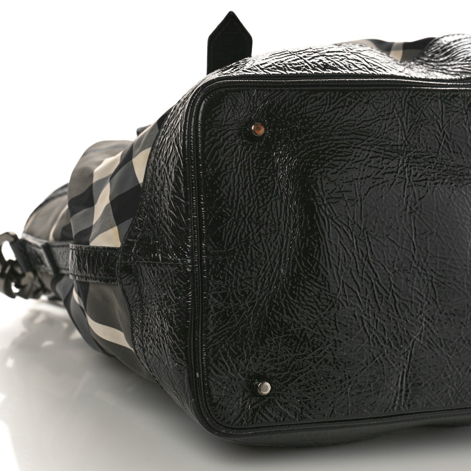 Burberry Nylon Beat Check Lowry Black 7 of 10