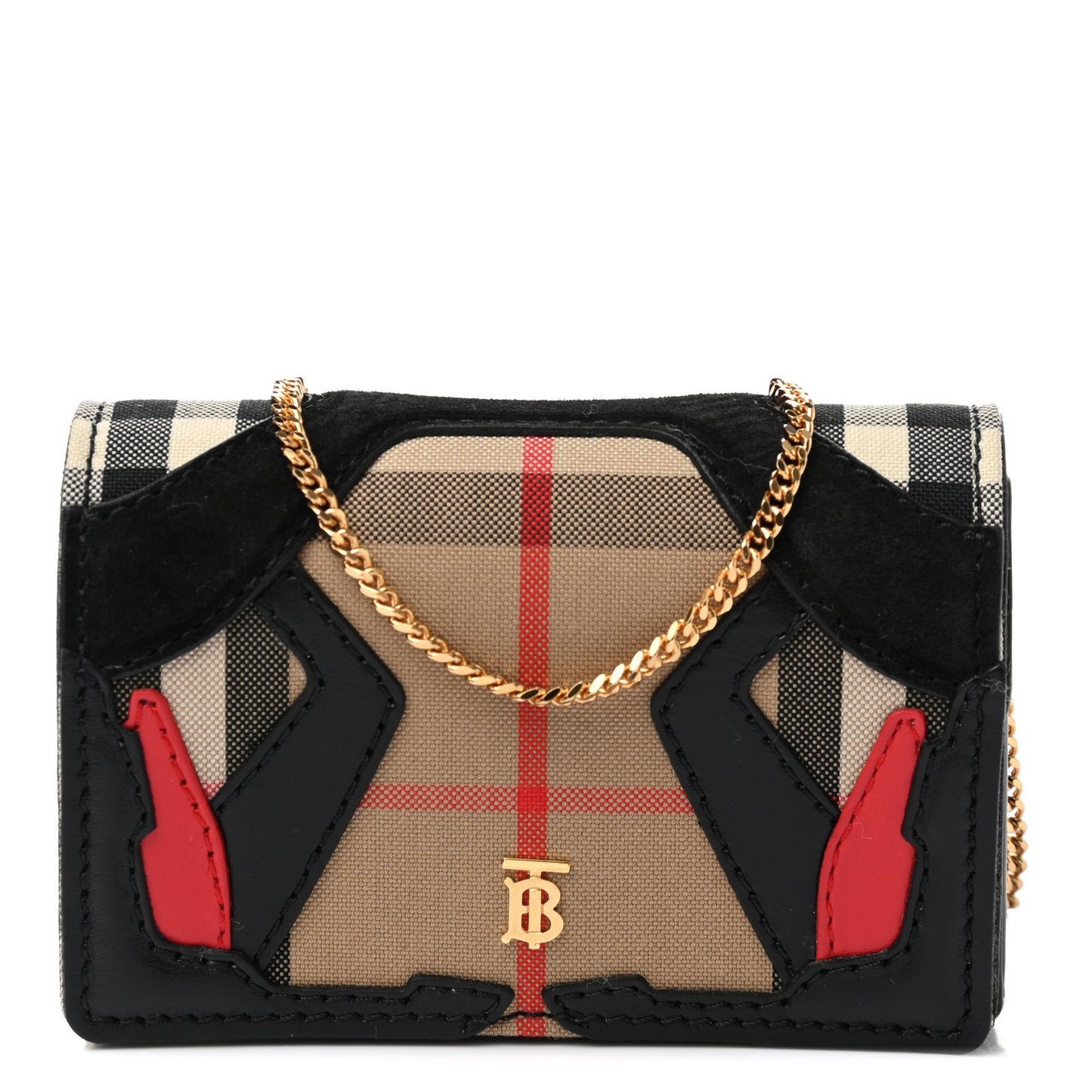 Card Case On Chain Black