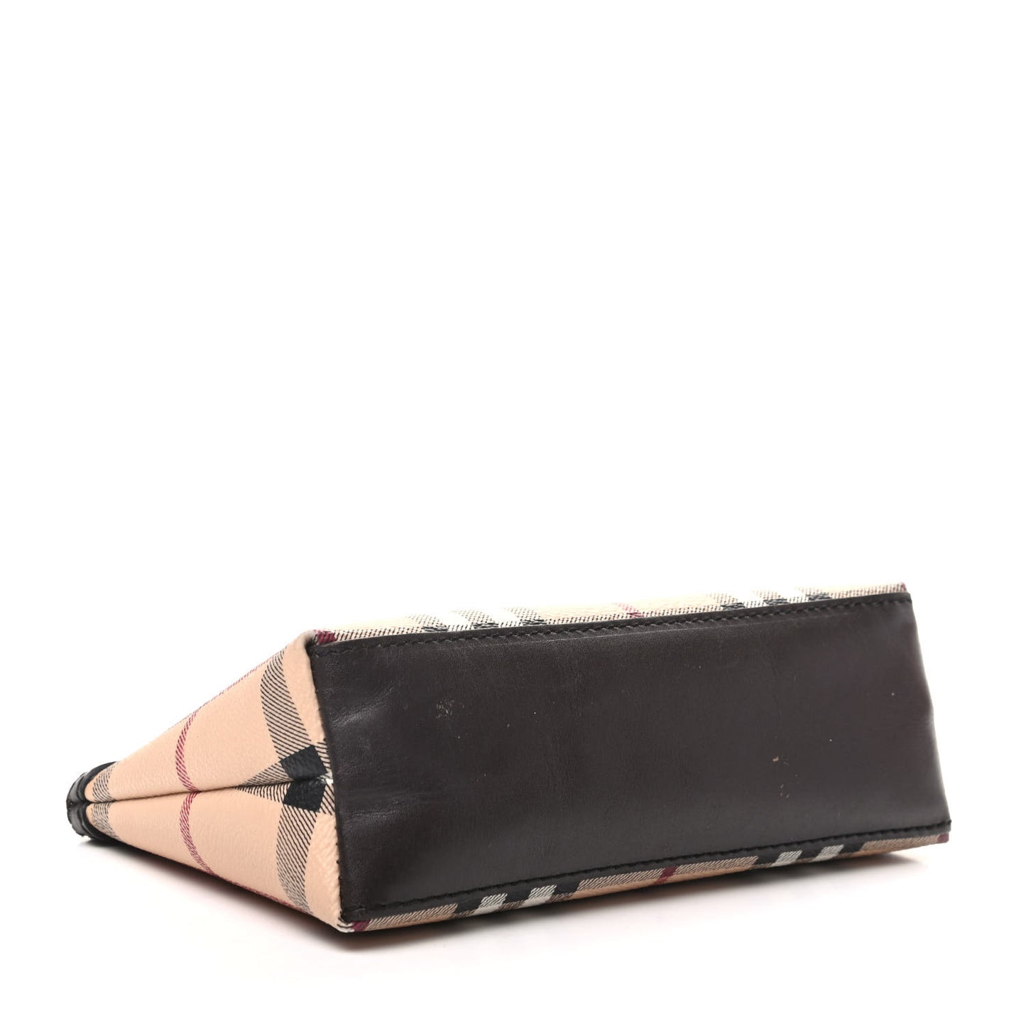 Haymarket Check Pouch Chocolate