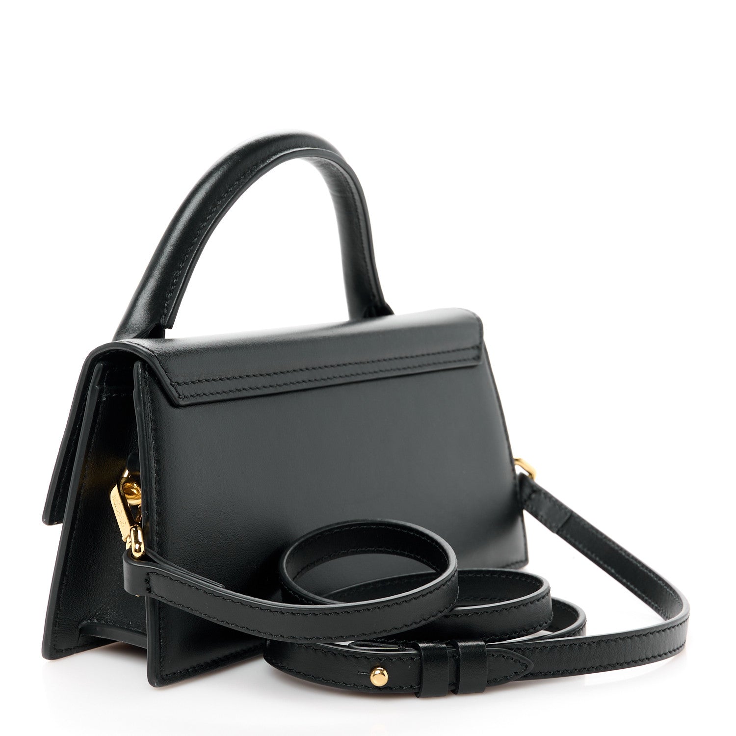 Jacquemus Smooth Calfskin Le Chiquito Long Black 3 of 9