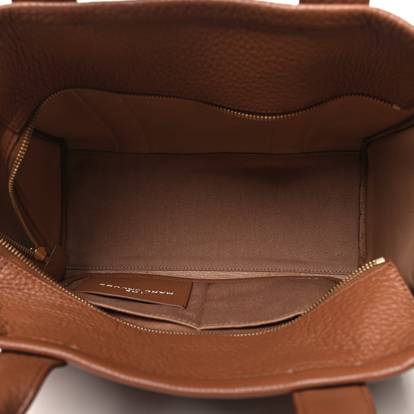 Grained Calfskin Medium The Tote Bag Argan Oil