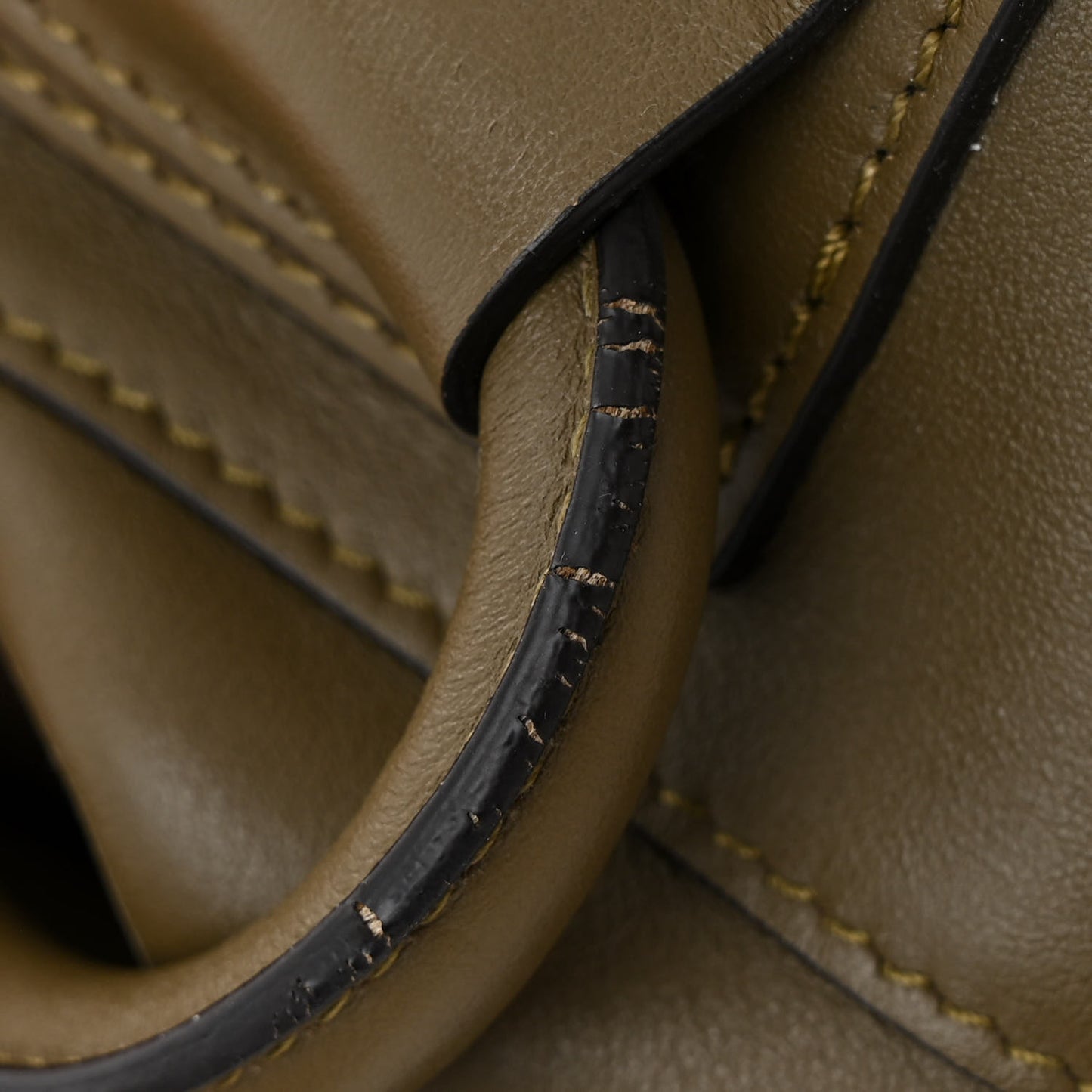 Smooth Calfskin Small Soft Antigona Dark Khaki