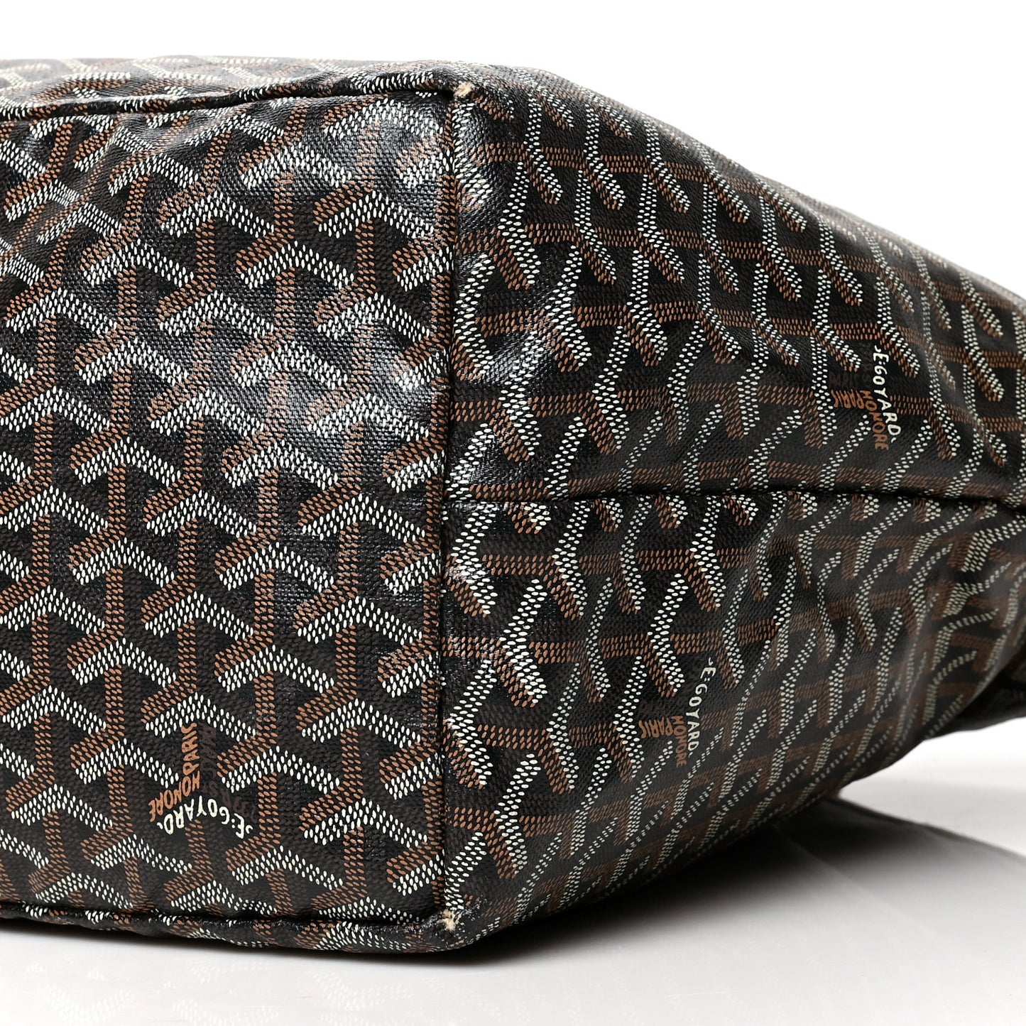 Goyardine Saint Louis GM Black Gold