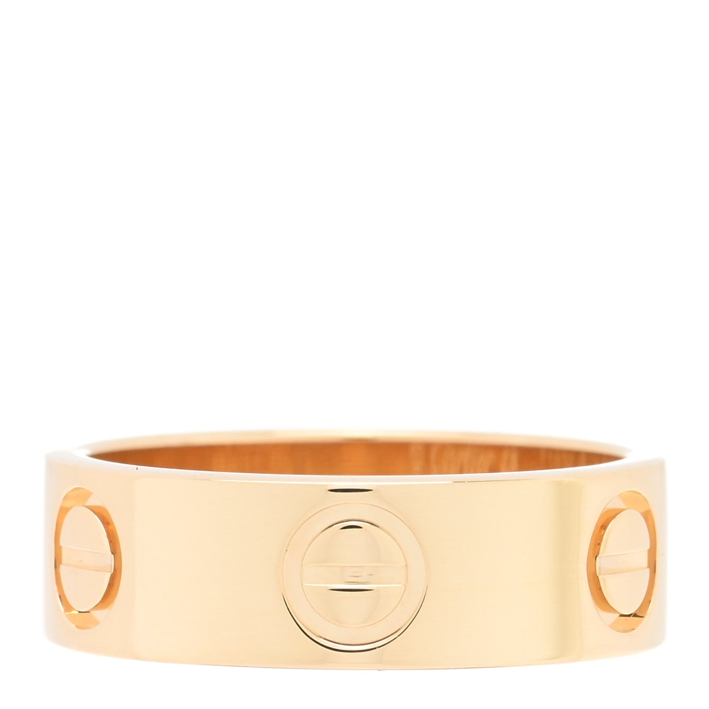 18K Yellow Gold 5.5mm LOVE Ring 48 4.5