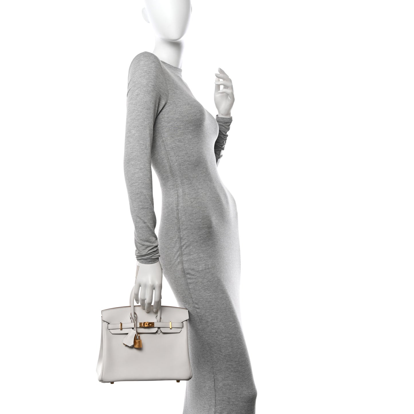 Swift Birkin 25 Gris Pale
