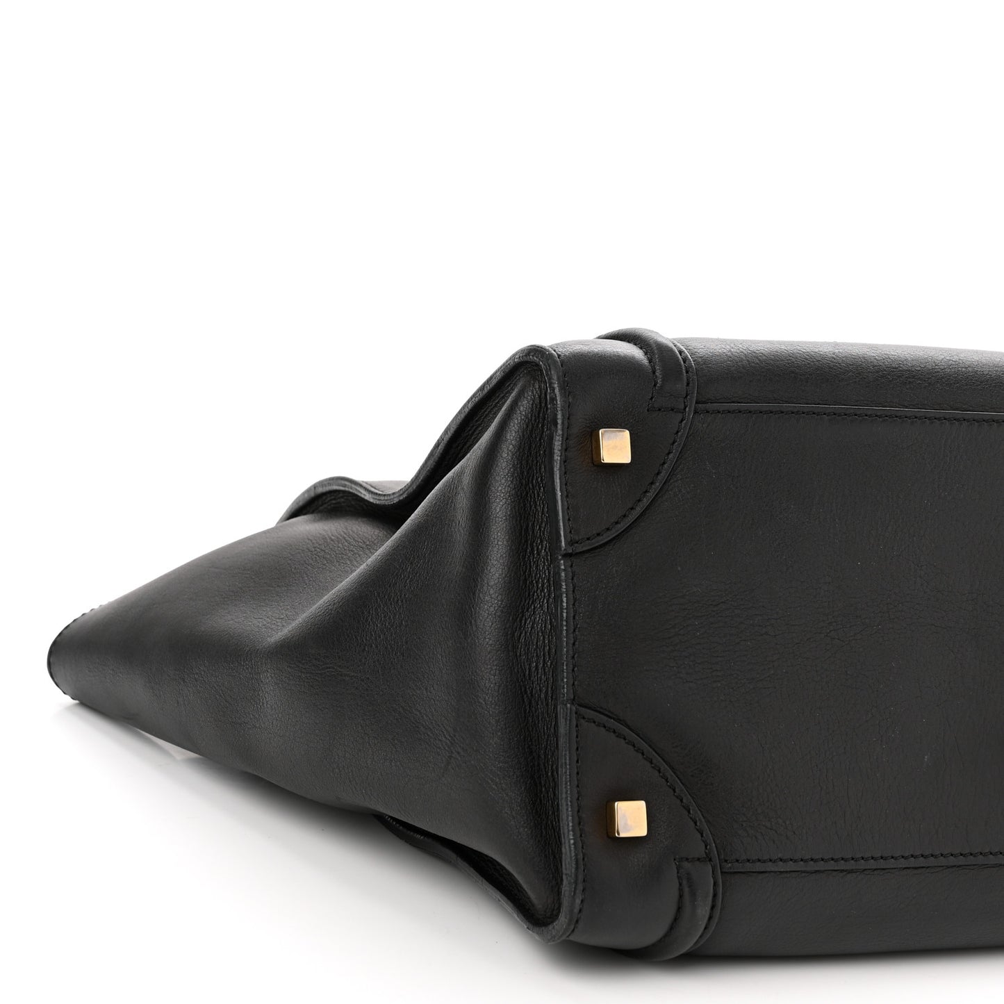 Smooth Calfskin Micro Luggage Black