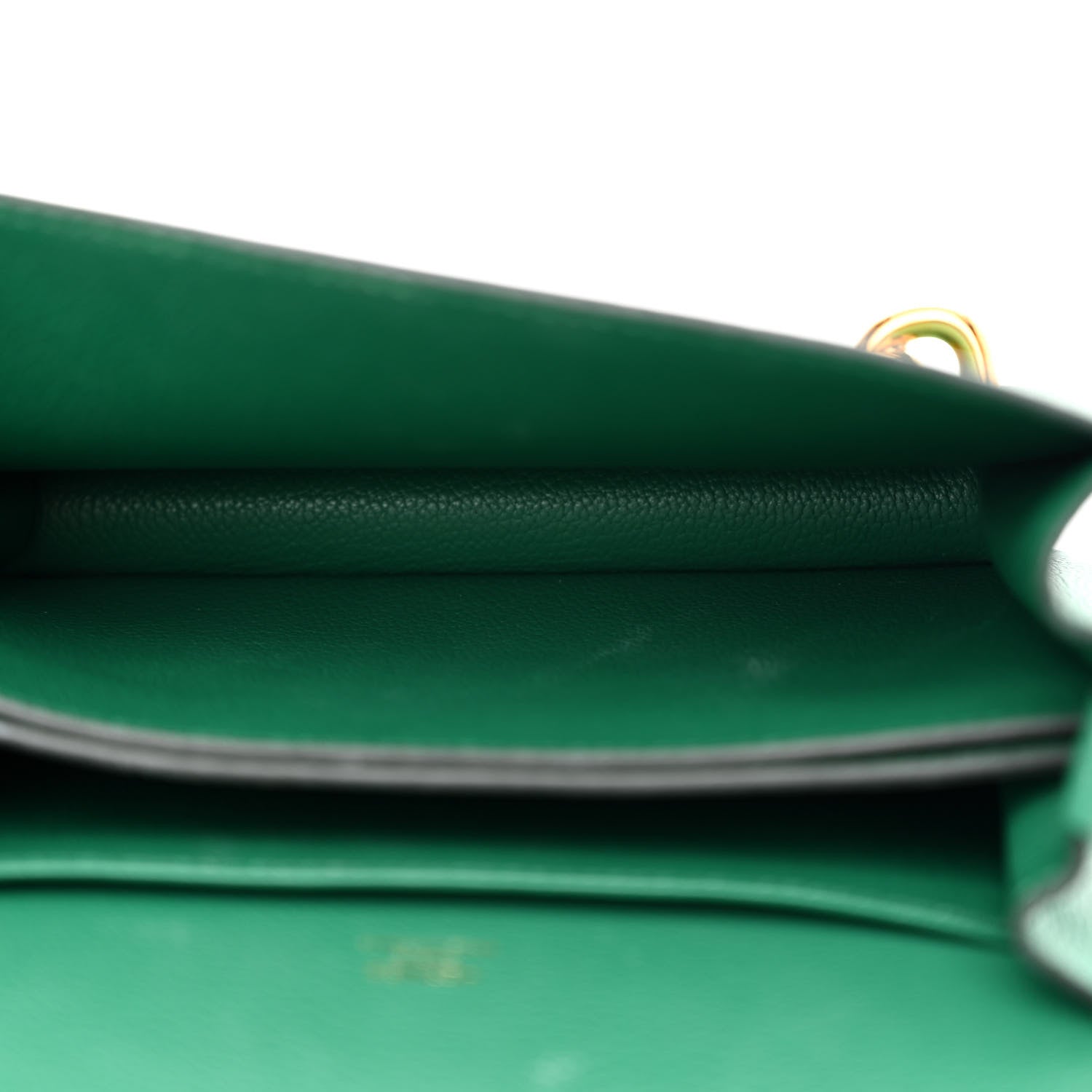 Hermes Evercolor Mini Sac Roulis Vert Vertigo 5 of 16