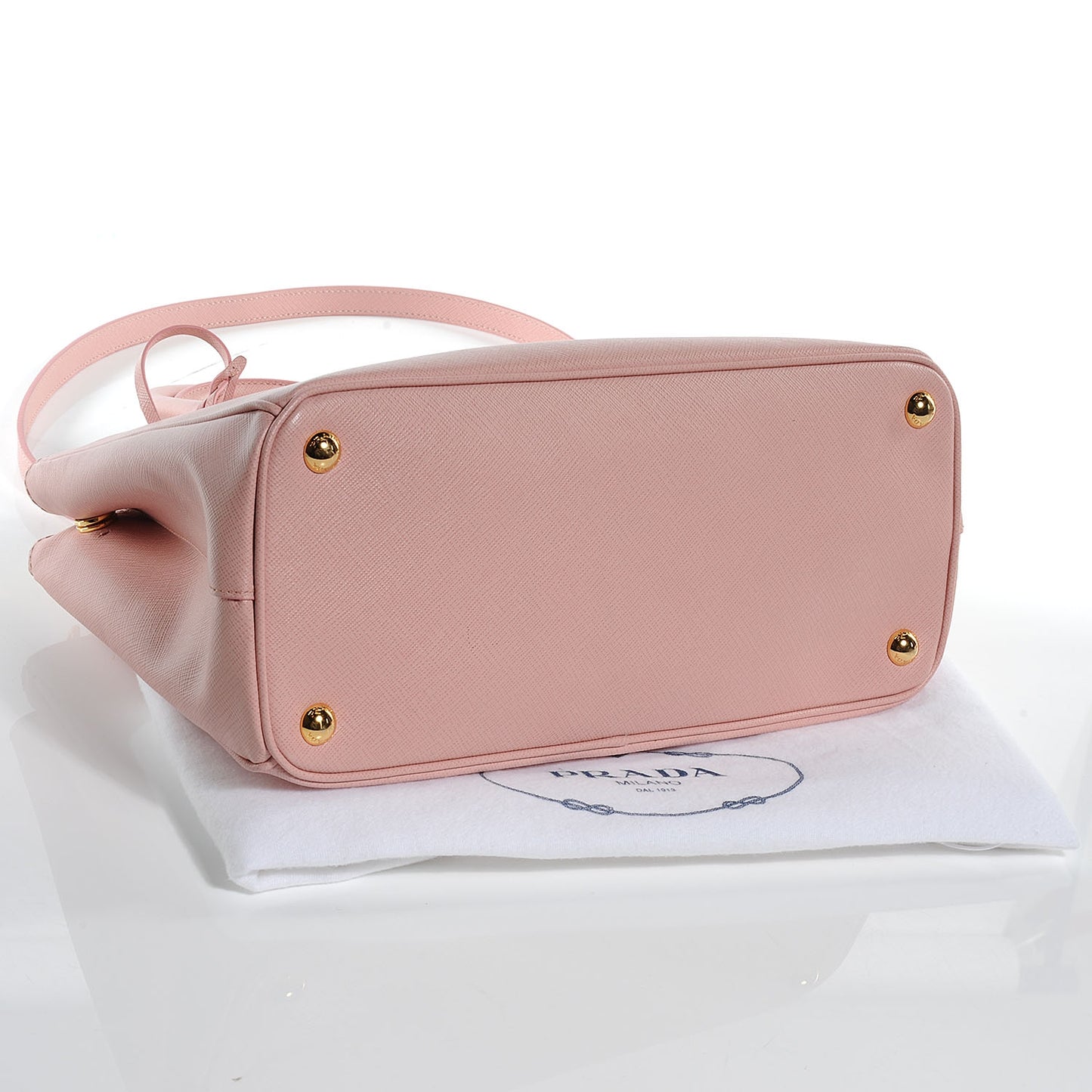 Saffiano Lux Leather Small Tote BN1801 Orchidea