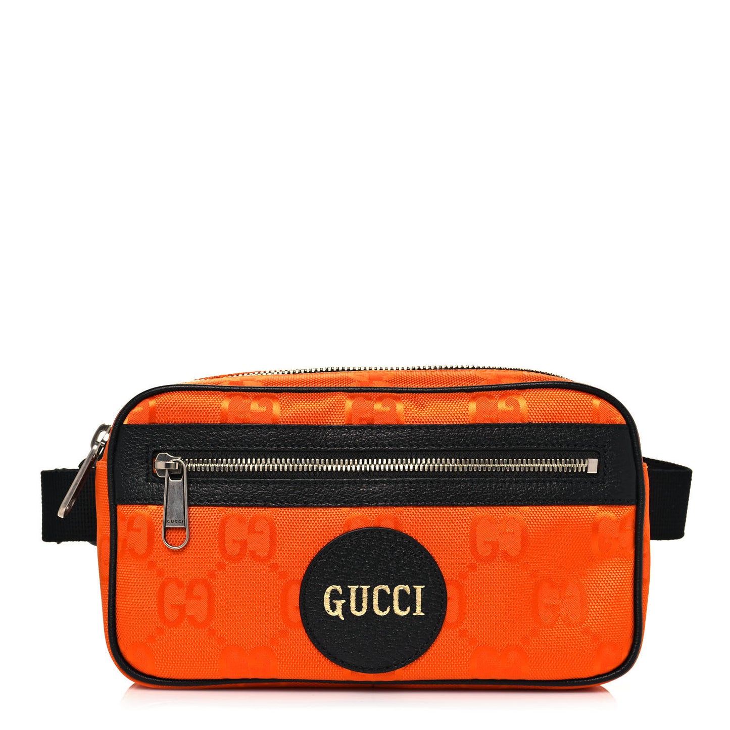 Econyl Nylon Monogram Off The Grid Belt Bag Carrot Orange Black