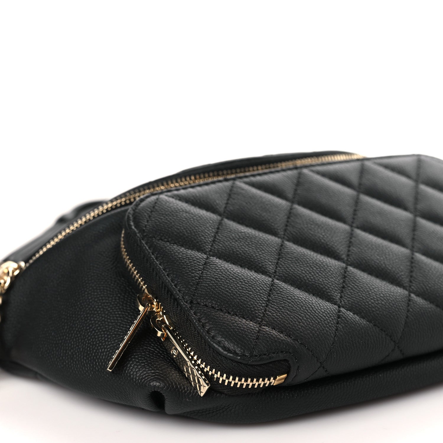 Chanel Caviar Quilted Business Affinity Waist Belt Bag Black 8 of 8