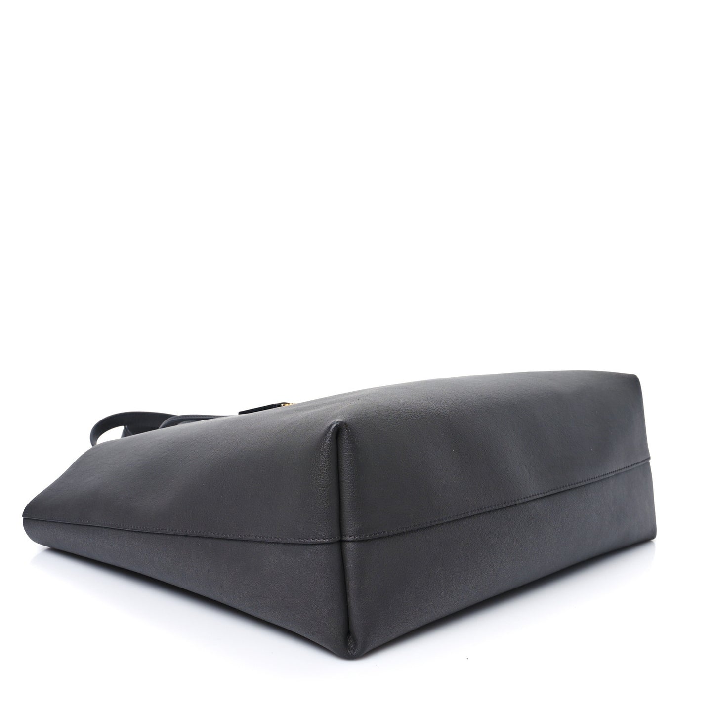 Calfskin Large Shopping Tote Fog