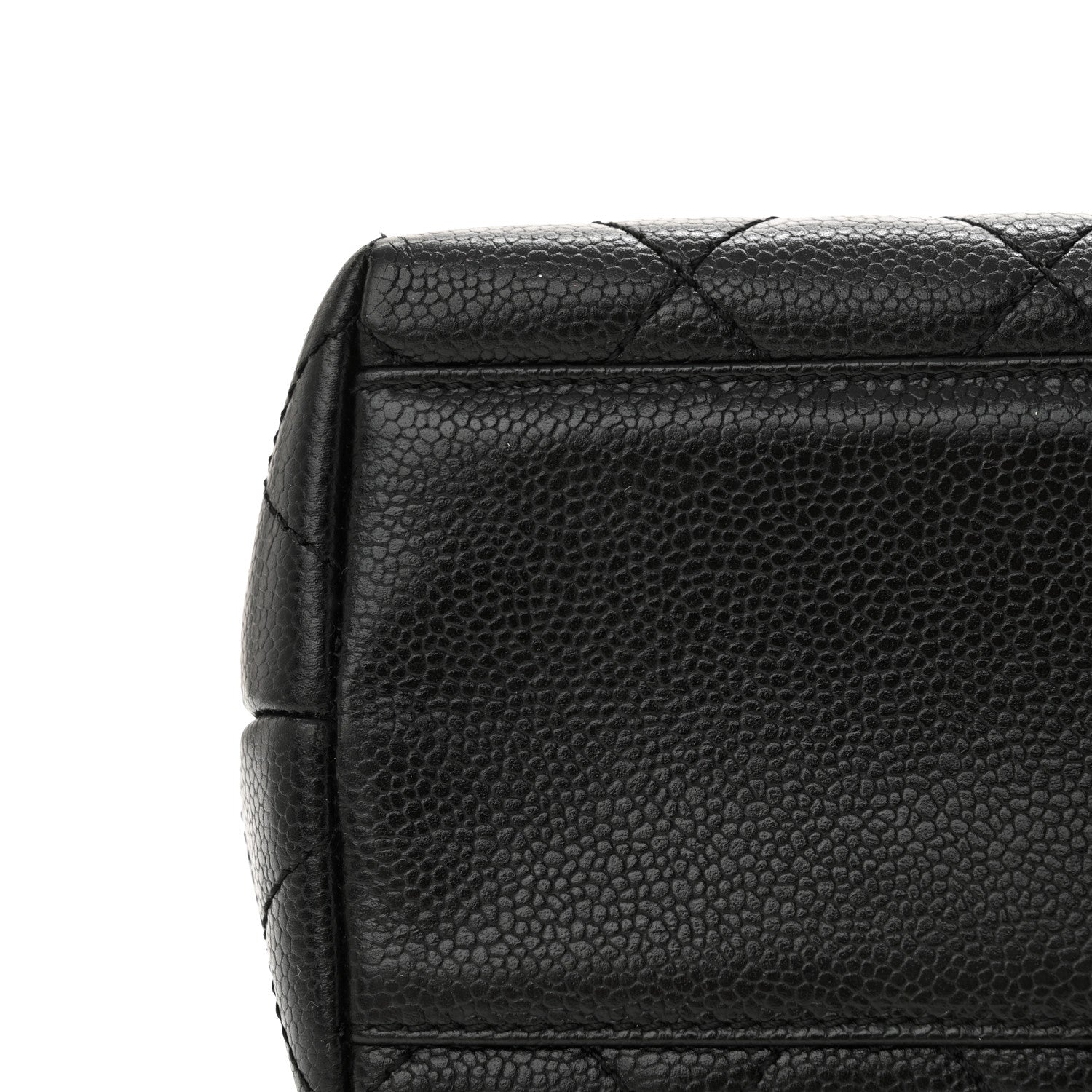 Chanel Caviar Quilted Jumbo Kelly Flap Black 13 of 14