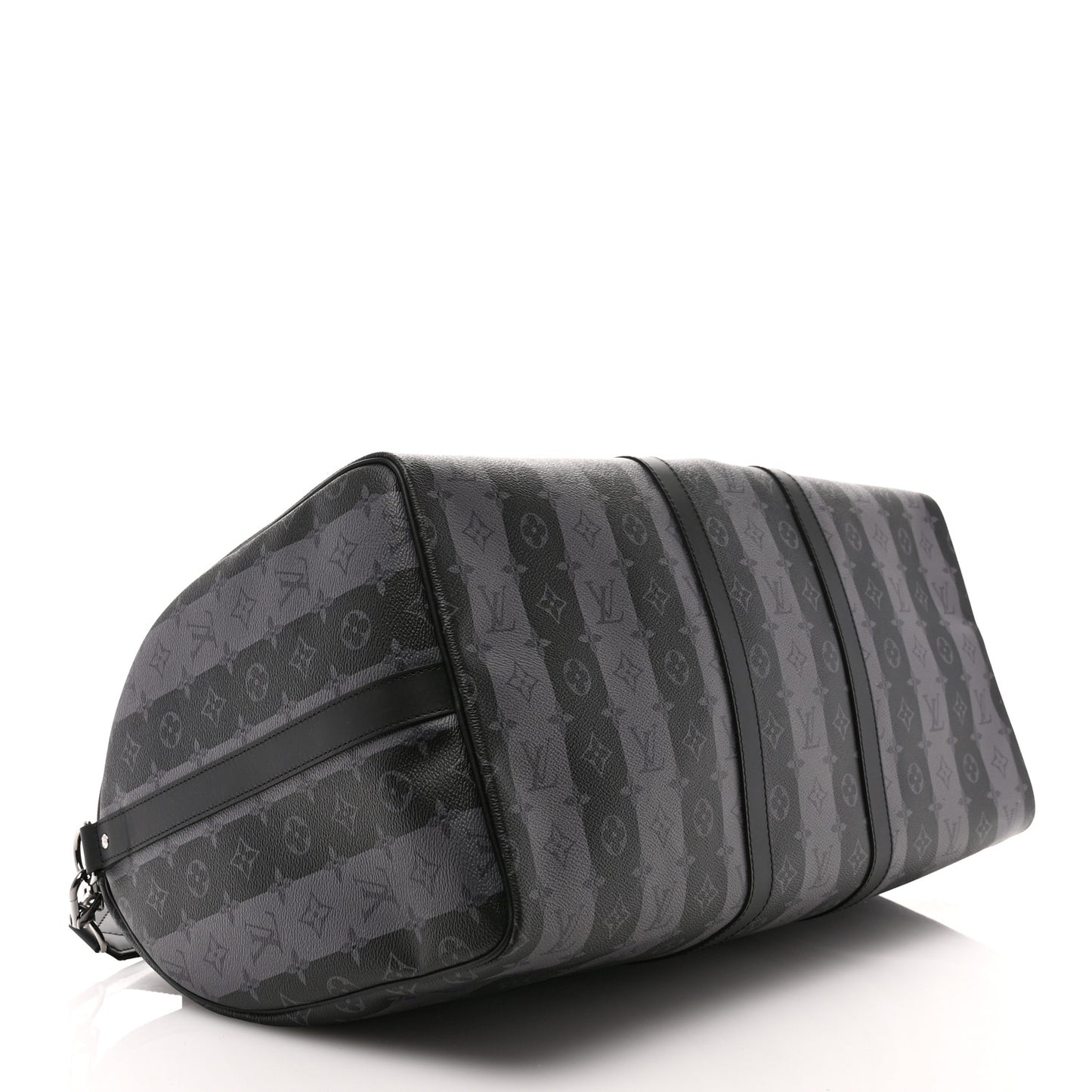 X NIGO Monogram Eclipse Stripes LV Keepall Bandouliere 50