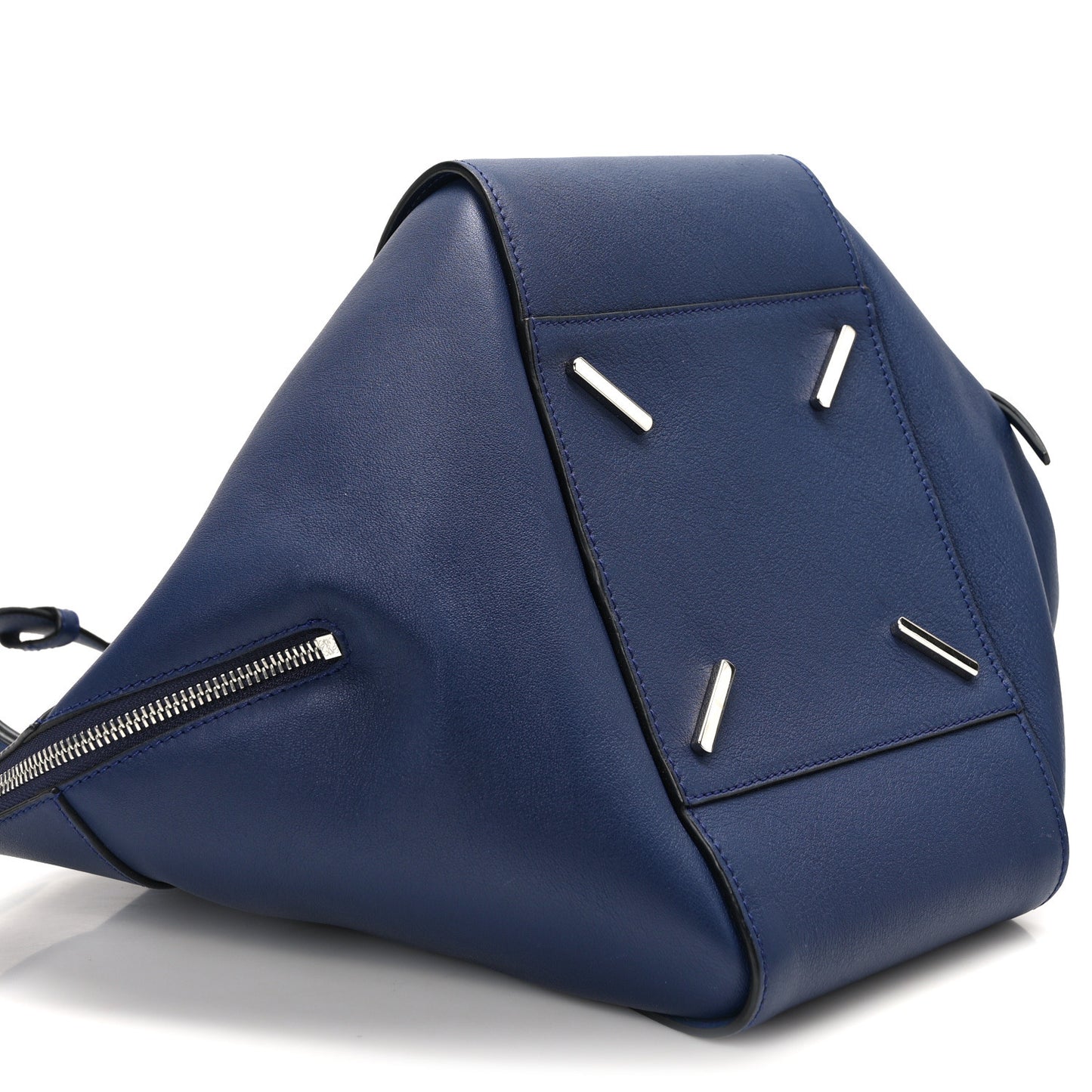 Calfskin Small Hammock Shoulder Bag Marine