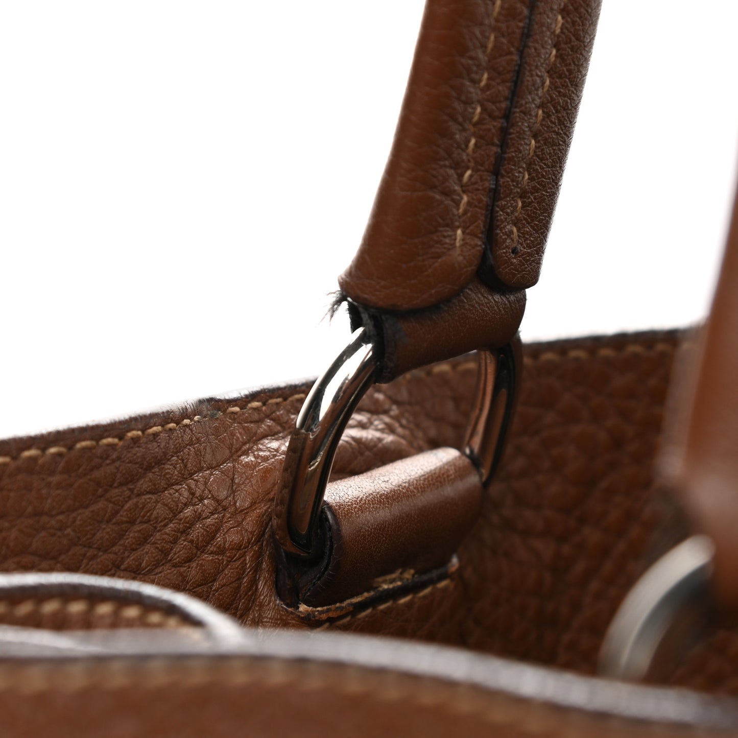 Vitello Daino Shoulder Bag Bruciato