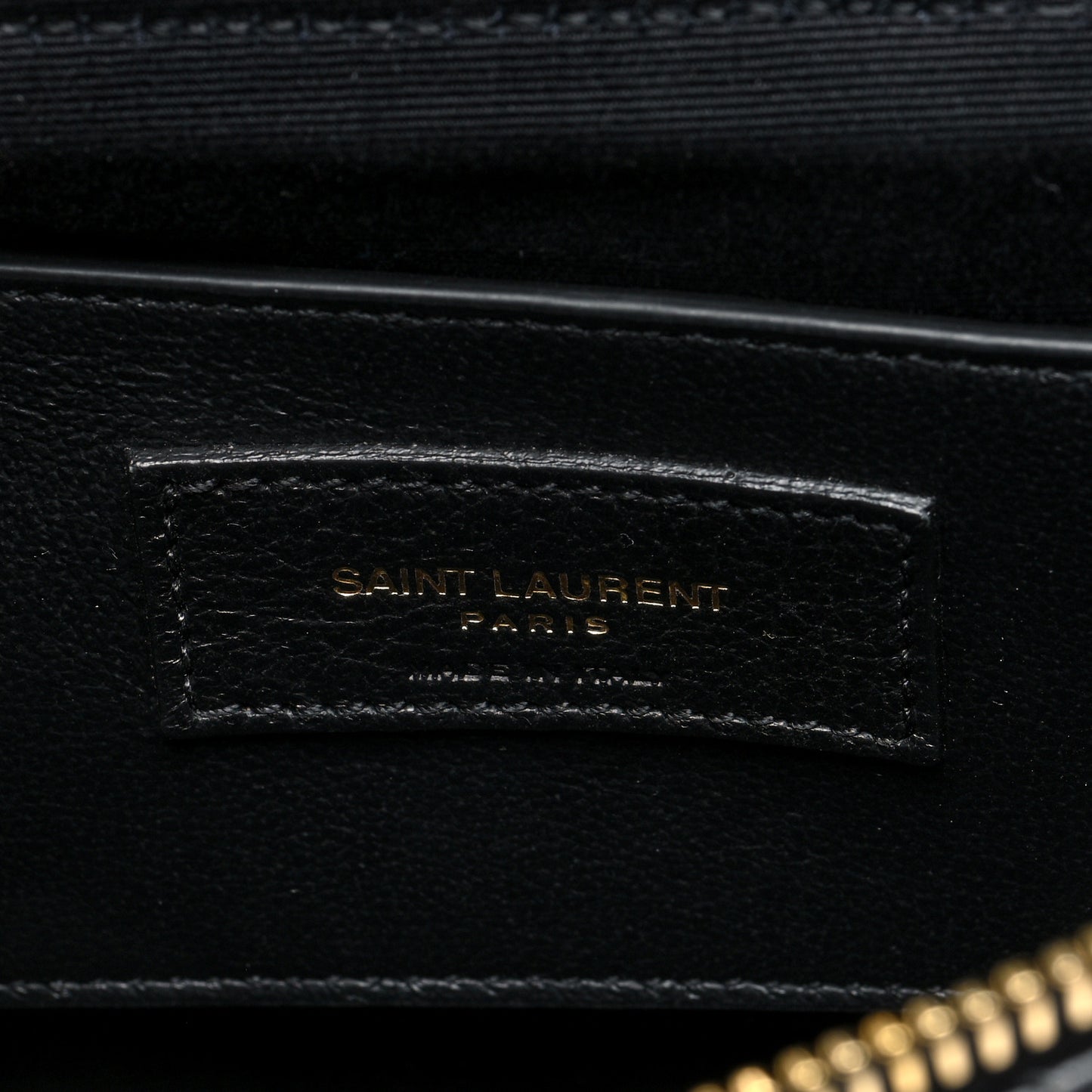 Grain de Poudre Quilted 80's Vanity Bag Black
