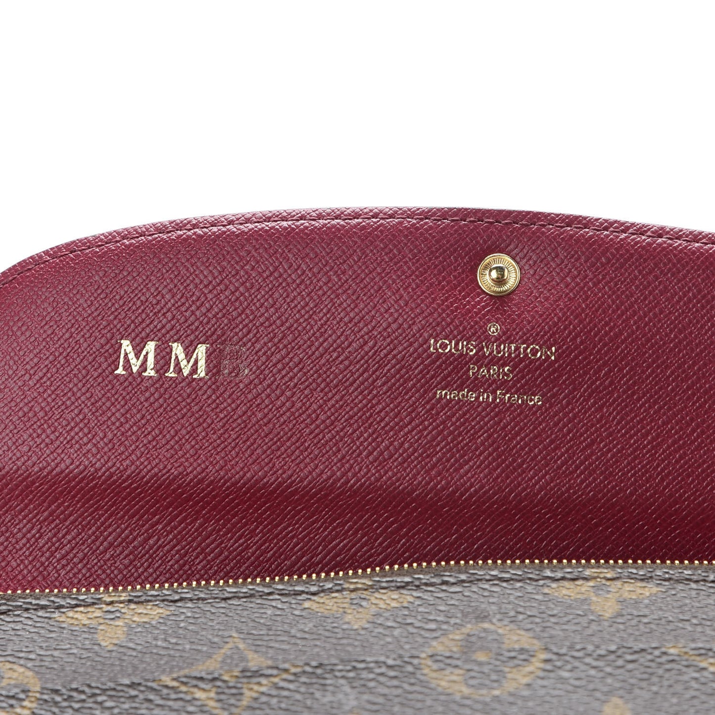 Monogram Emilie Wallet Fuchsia