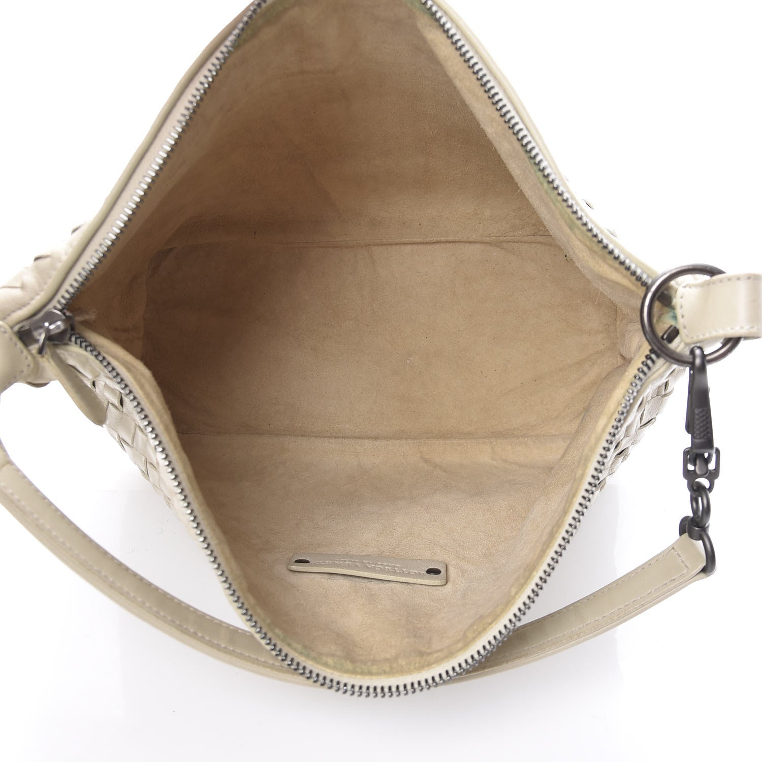Bottega Veneta Nappa Intrecciato Small Shoulder Bag Cream 5 of 15