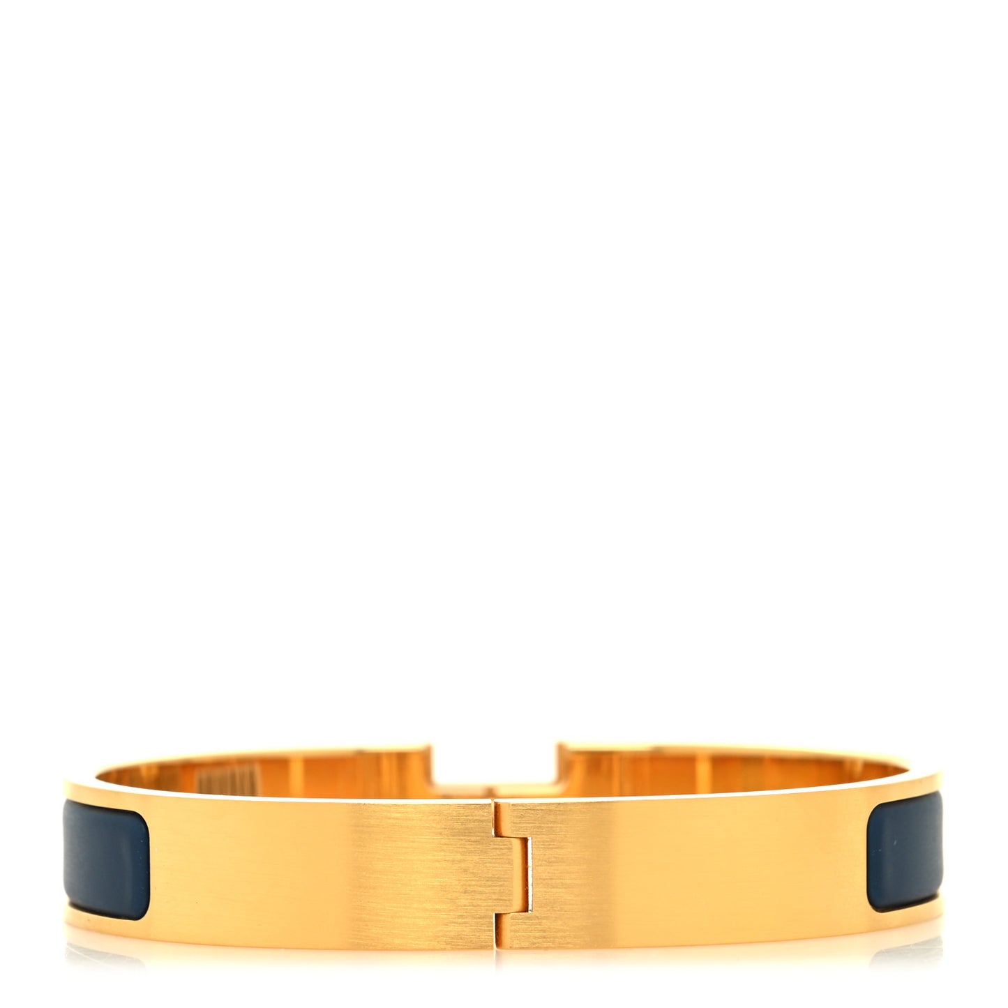 Matte Enamel Narrow Clic Clac H Bracelet T6 Bleu Biarritz