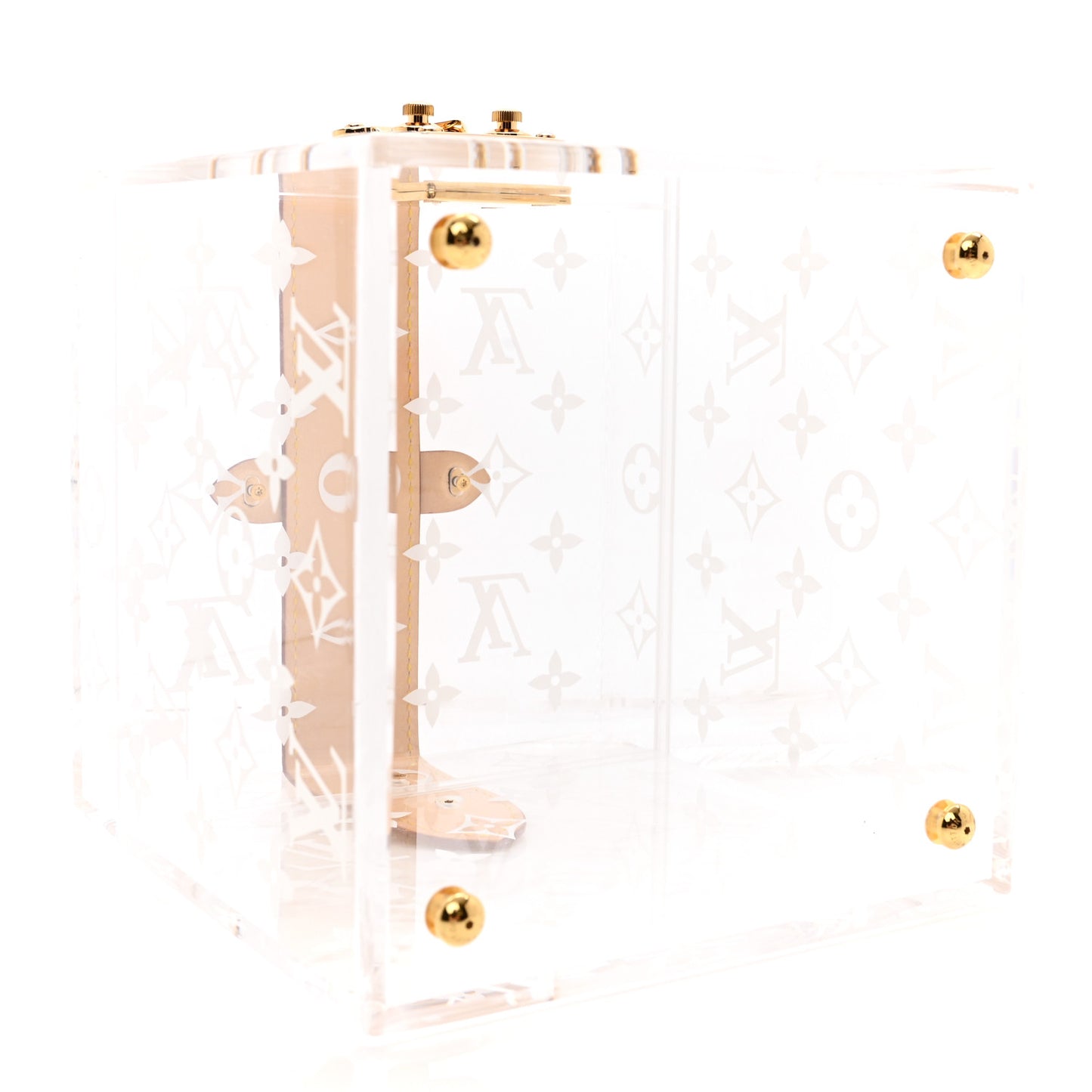 Transparent Plexiglass Cube Scott Box