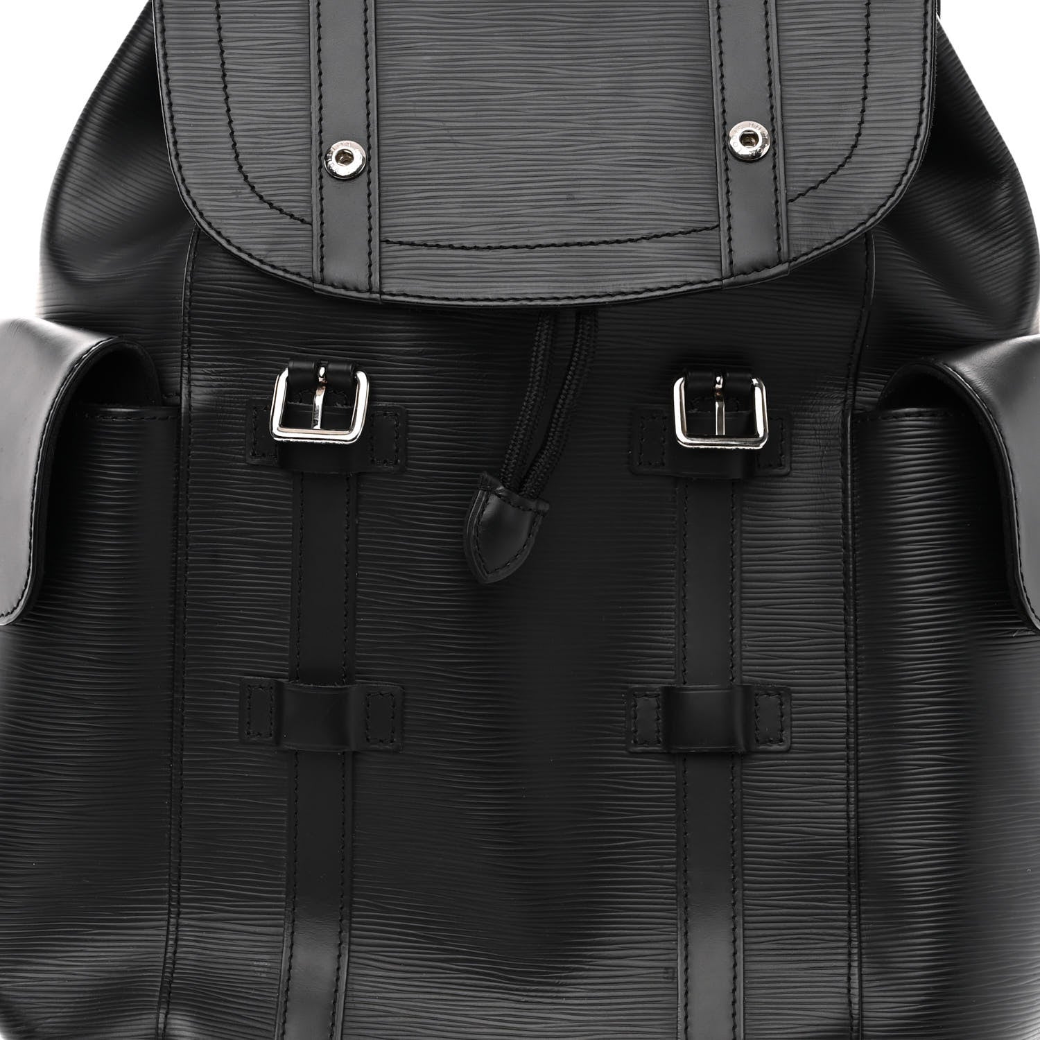 Louis Vuitton Epi Christopher Backpack PM Black 7 of 10