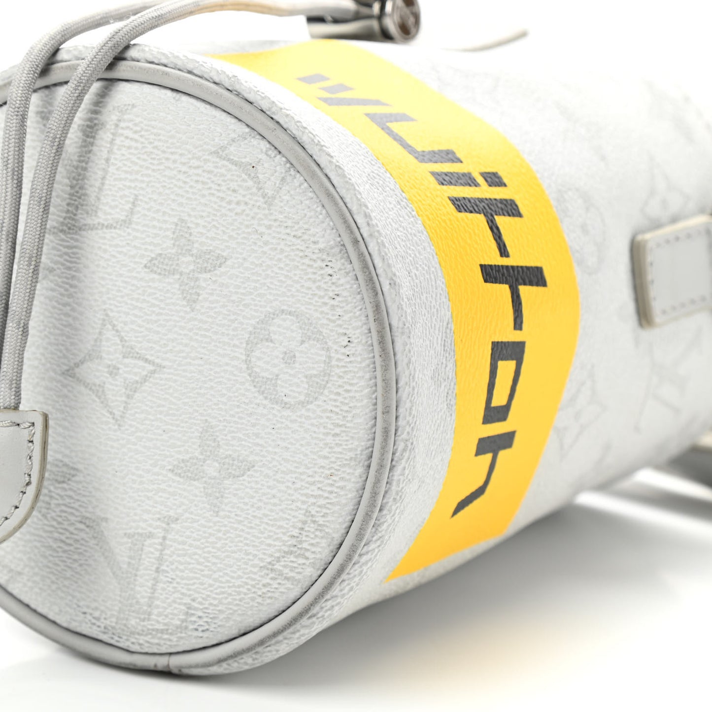 Monogram Chalk Nano Bag White