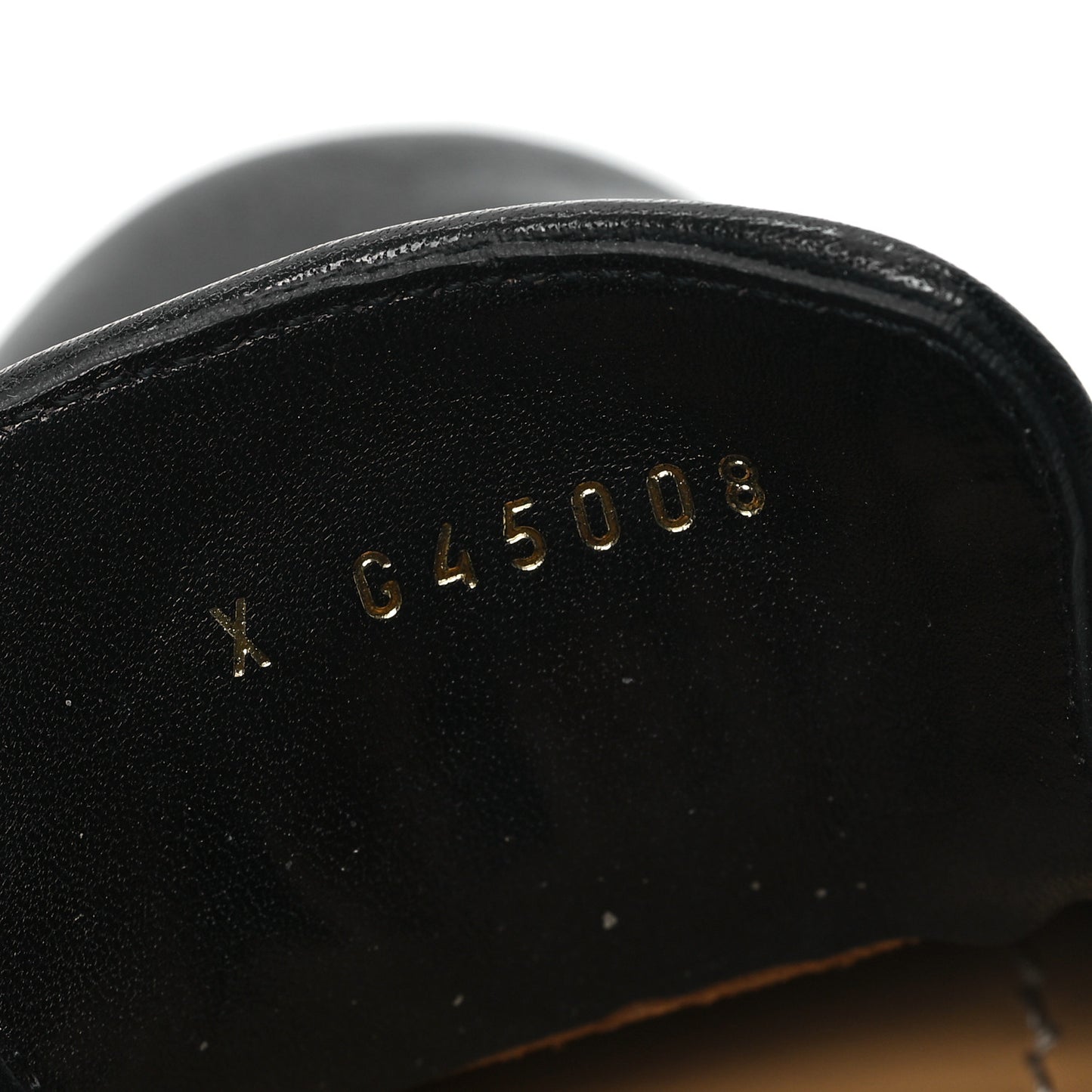 Shiny Calfskin CC Mocassin Loafers 40 Black
