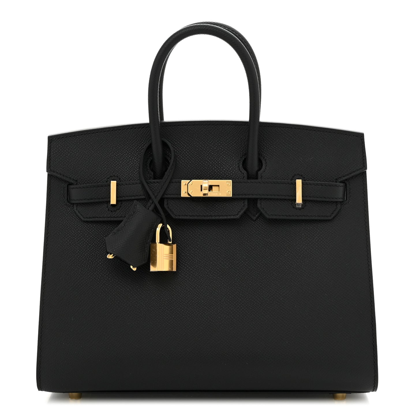 Epsom Birkin Sellier 25 Black