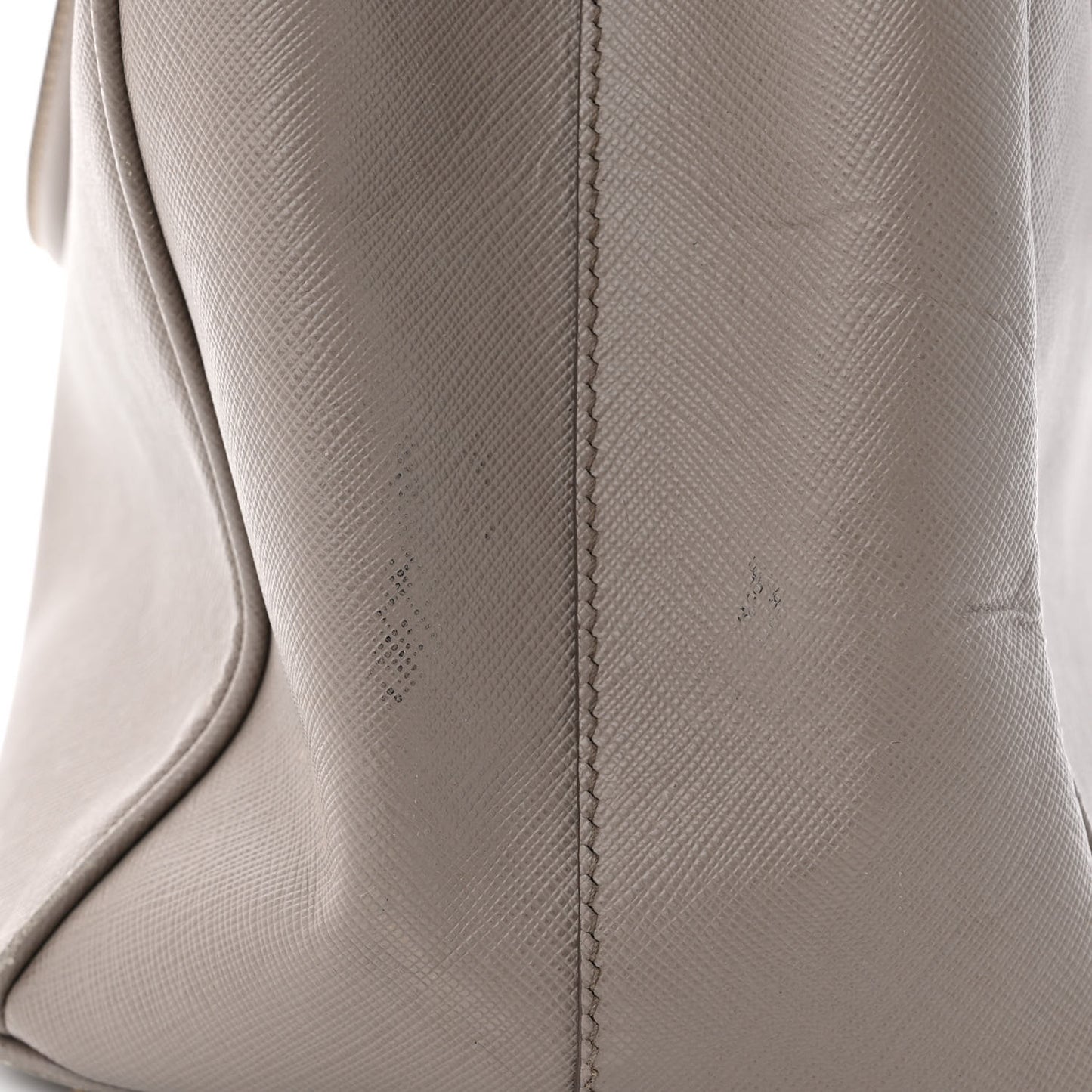 Saffiano Large Galleria Double Zip Tote Argilla
