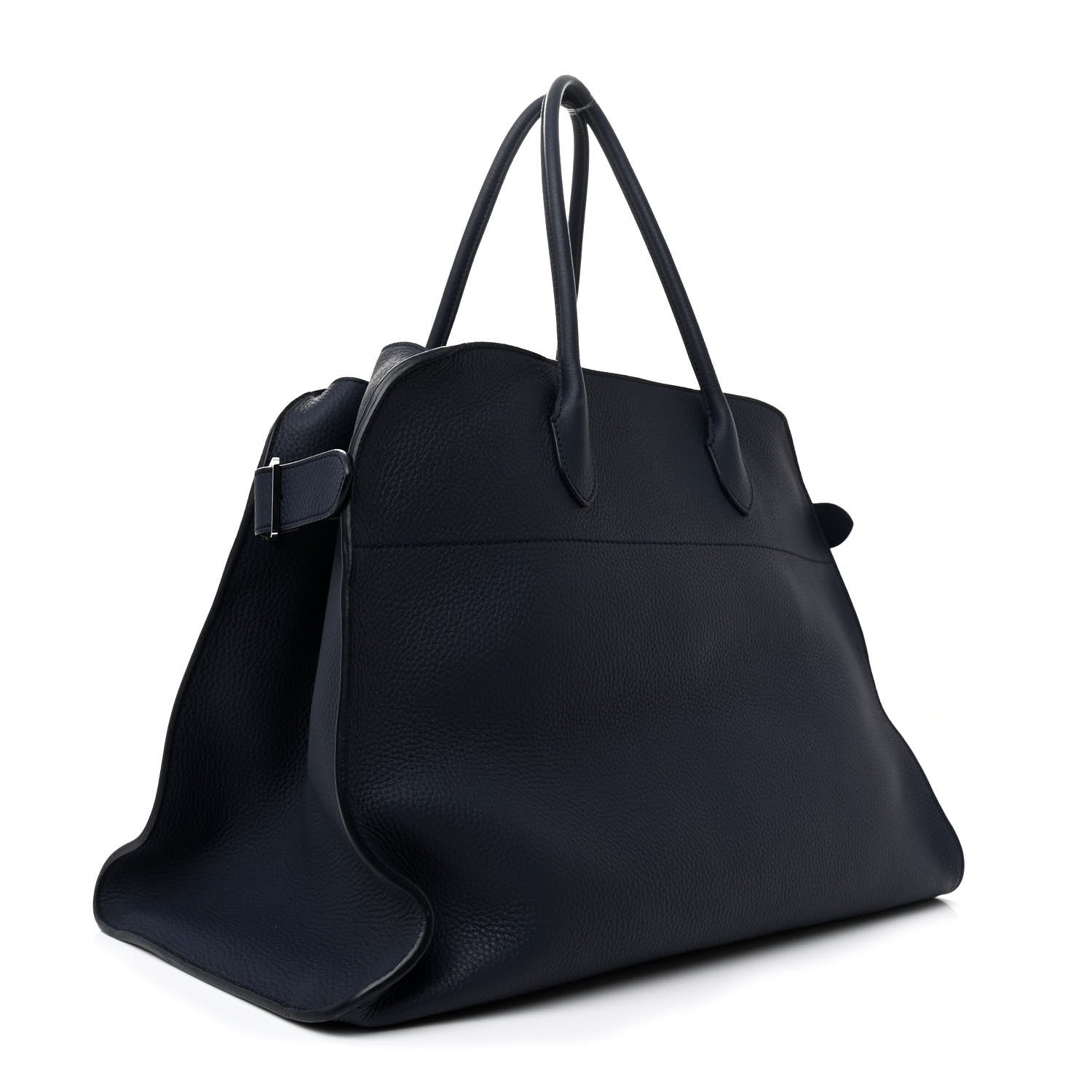 The Row Grained Calfskin Soft Margaux 17 Indigo 3 of 9