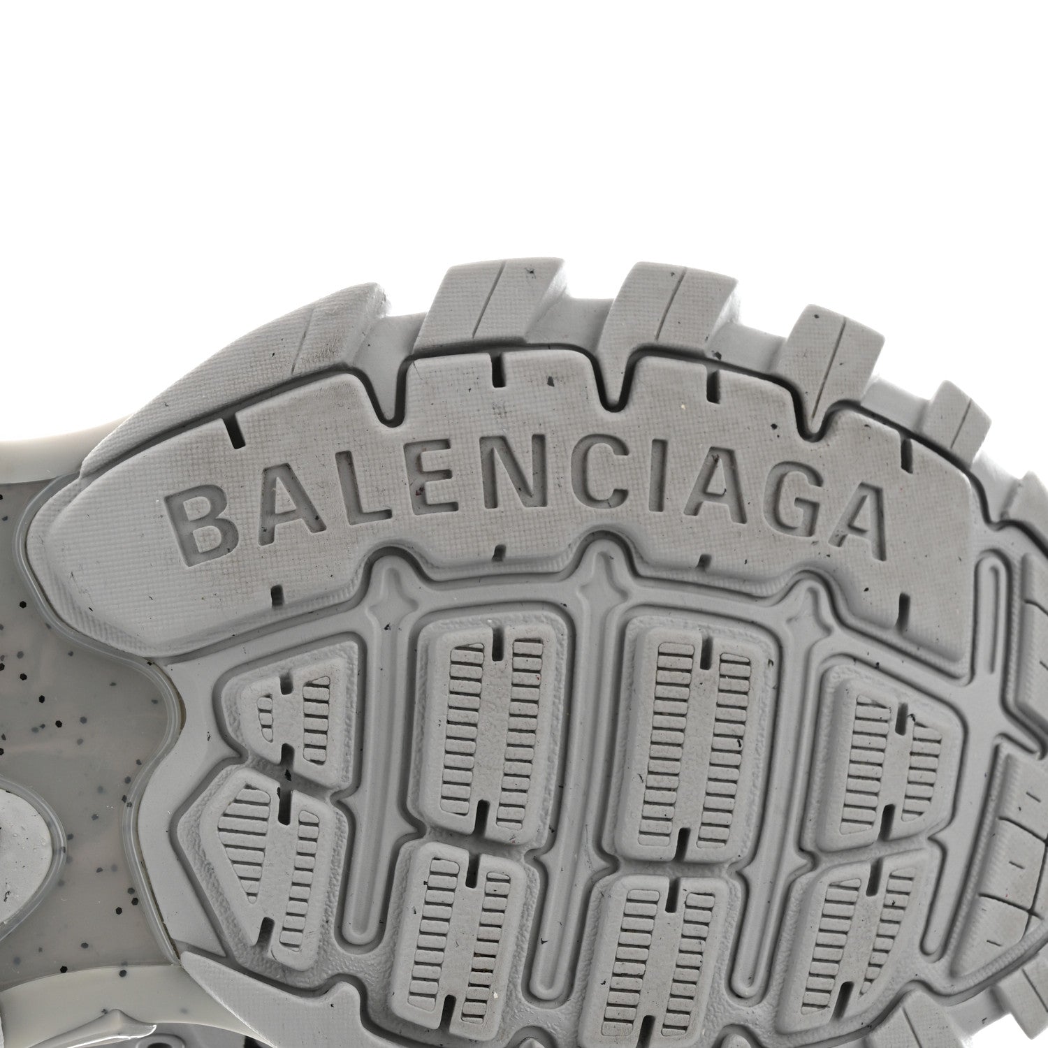 Balenciaga Mesh Rubber Womens Track Sneakers 38 Balenciaga Grey 6 of 8