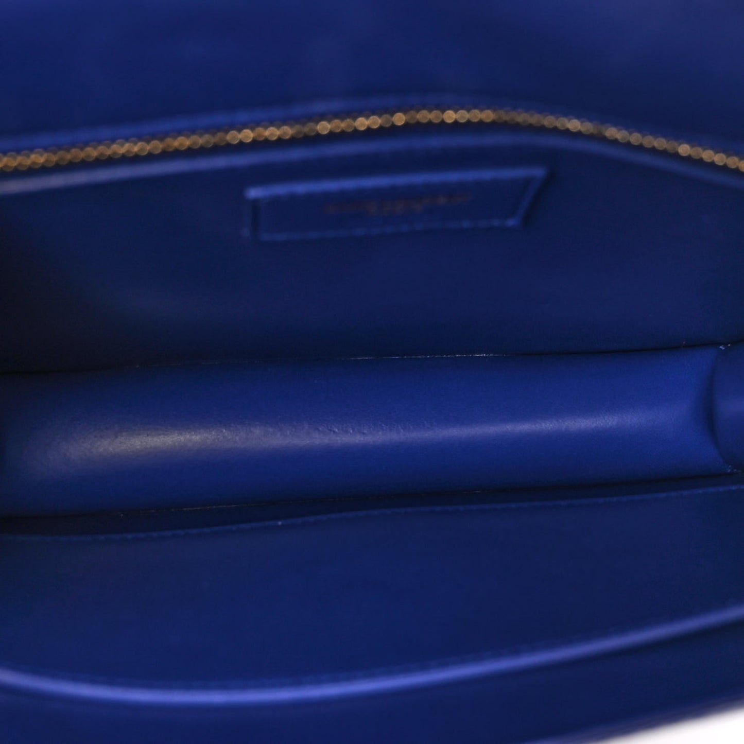 Box Calfskin Le Carre Satchel Blue